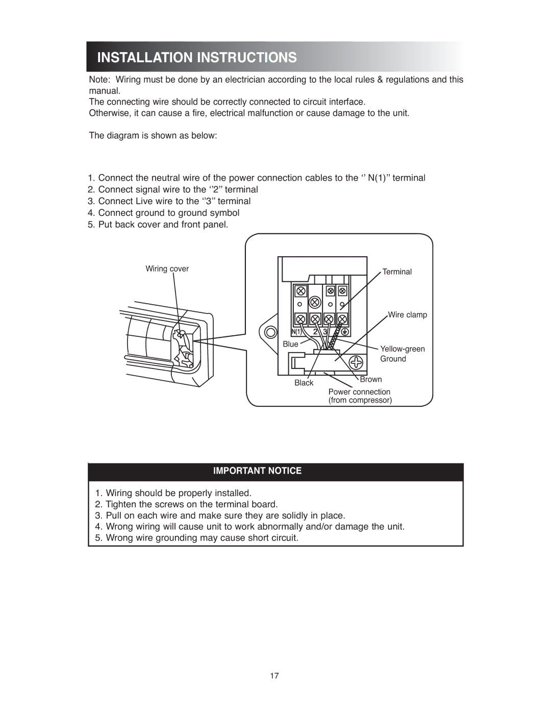 Sunrise Global 13-05024, 13-05020 owner manual Important Notice 