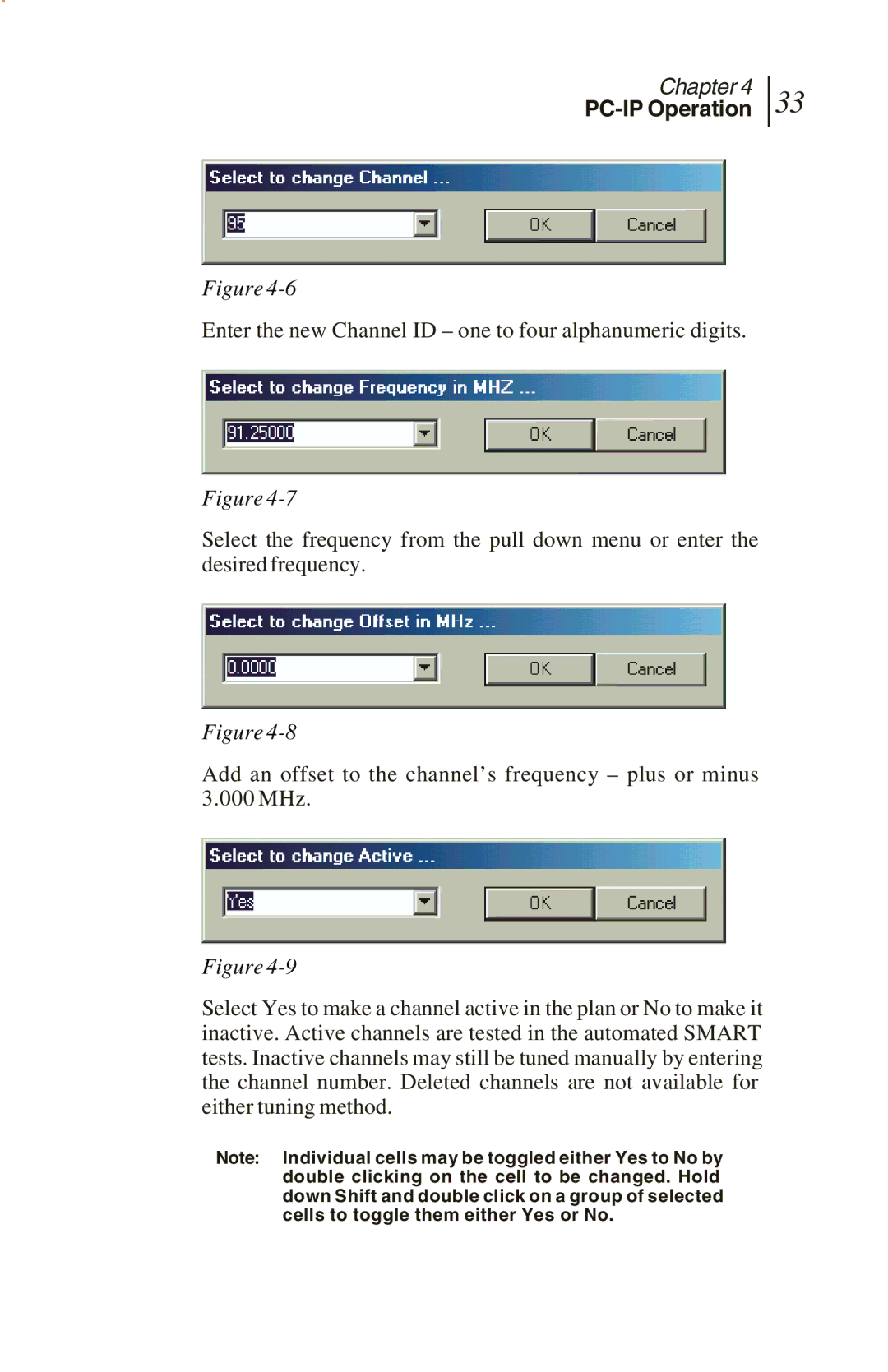 Sunrise Global CM100 IP, CM250 IP, and CM500 IP manual PC-IP Operation 