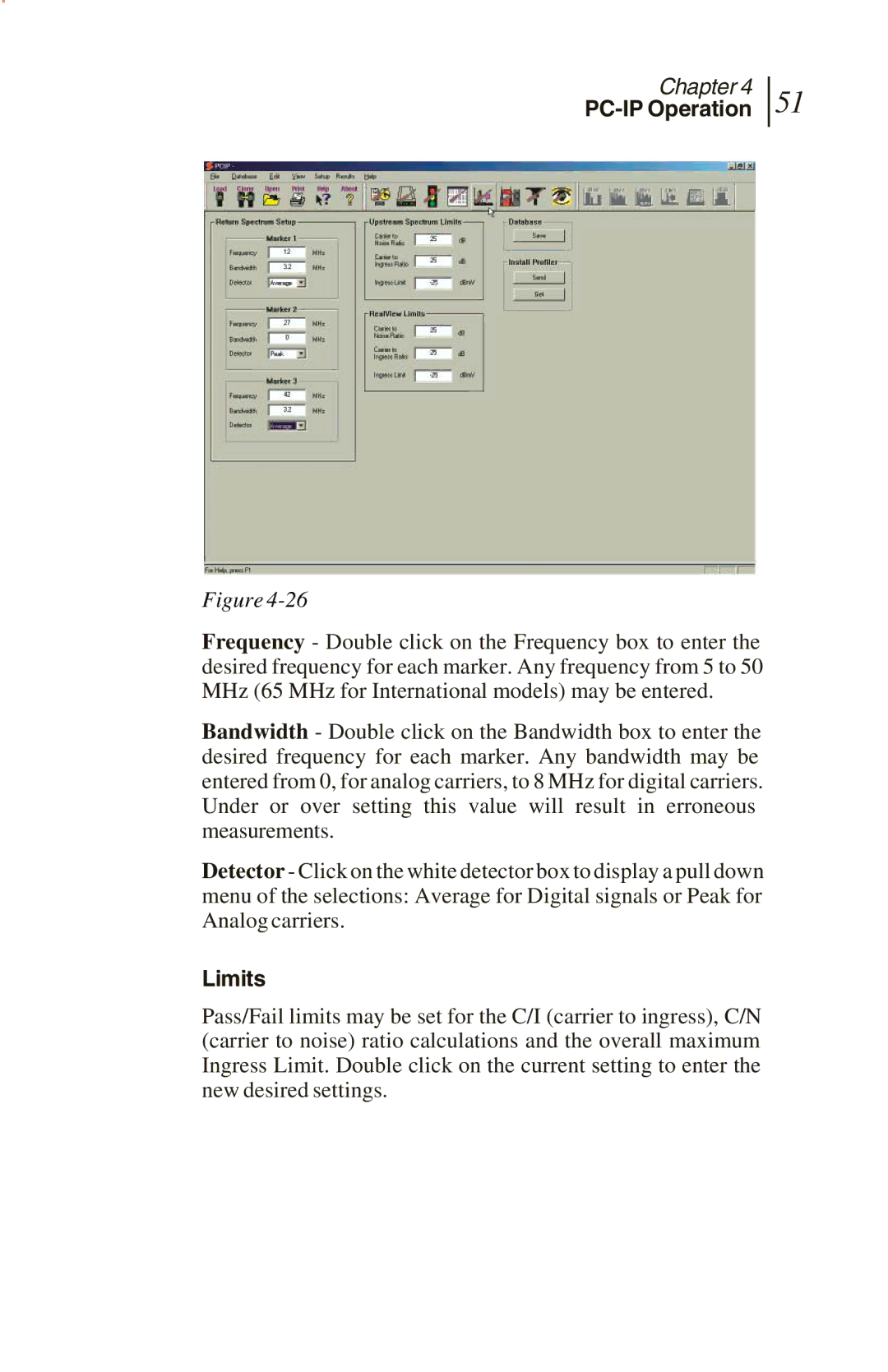 Sunrise Global CM100 IP, CM250 IP, and CM500 IP manual Limits 