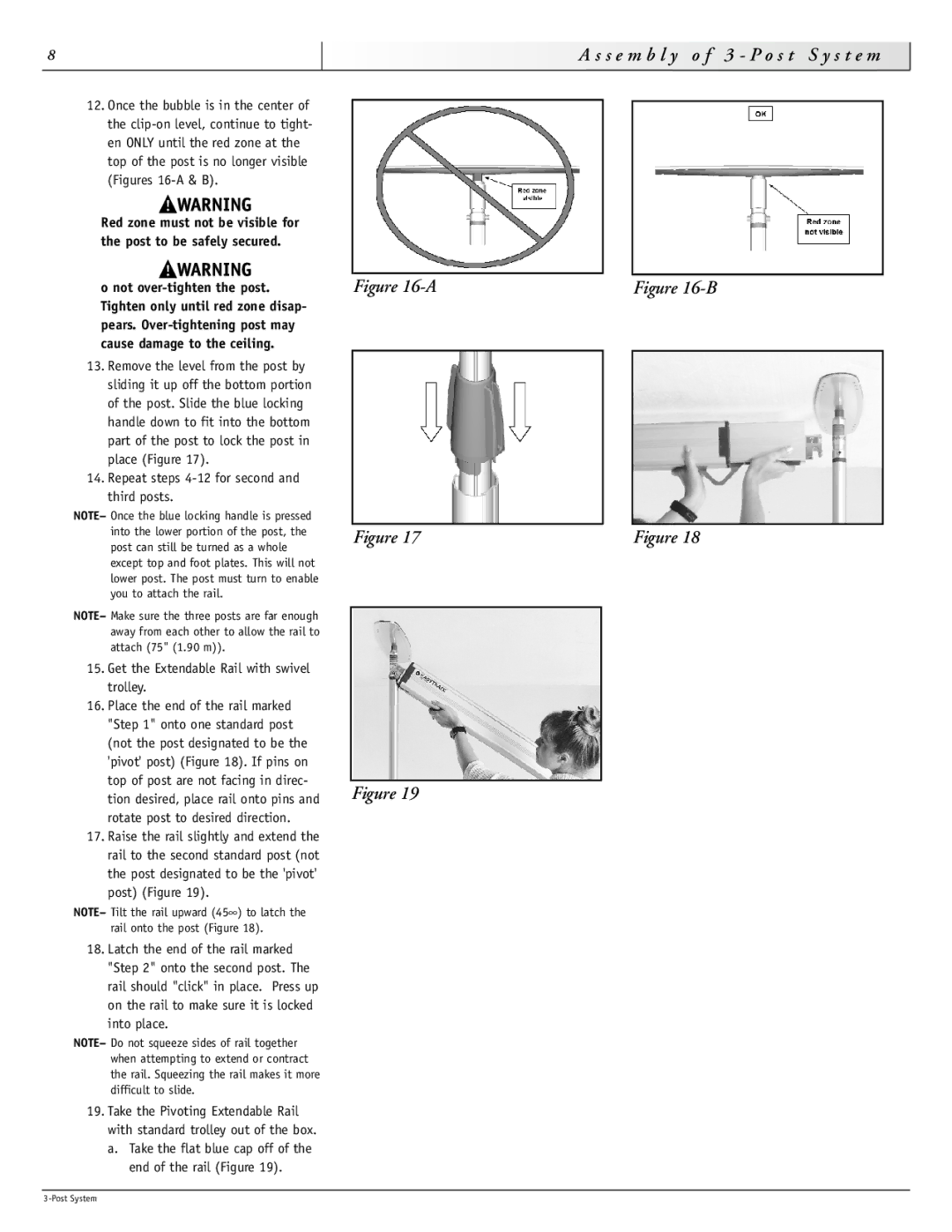 Sunrise Medical 93000 instruction manual S e m b l y o f O s t S y s t e m 