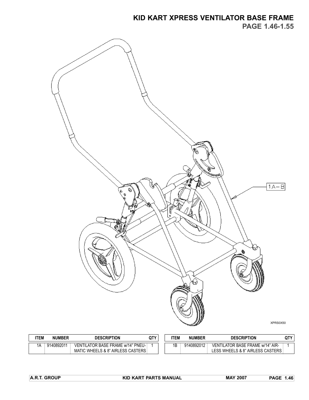 Sunrise Medical Stroller manual KID Kart Xpress Ventilator Base Frame 