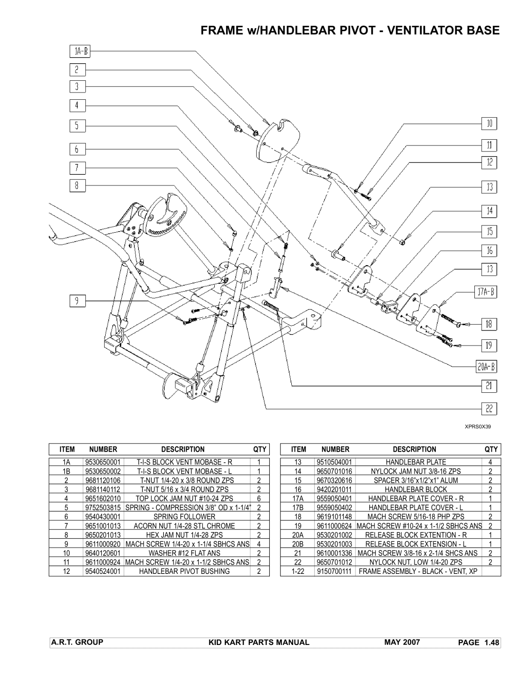 Sunrise Medical Stroller manual Frame w/HANDLEBAR Pivot Ventilator Base 