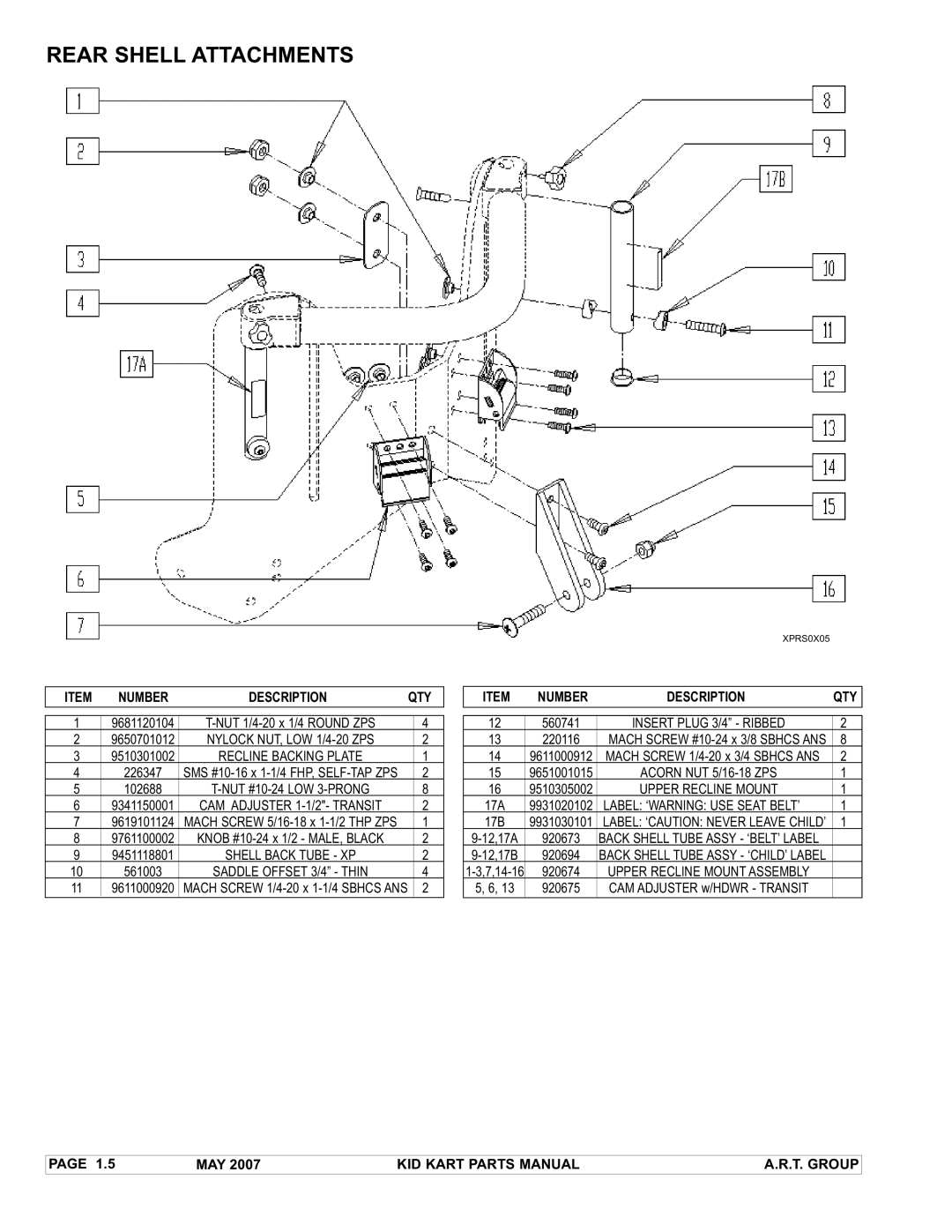 Sunrise Medical Stroller manual Rear Shell Attachments, CAM Adjuster 1-1/2- Transit, Insert Plug 3/4 Ribbed 