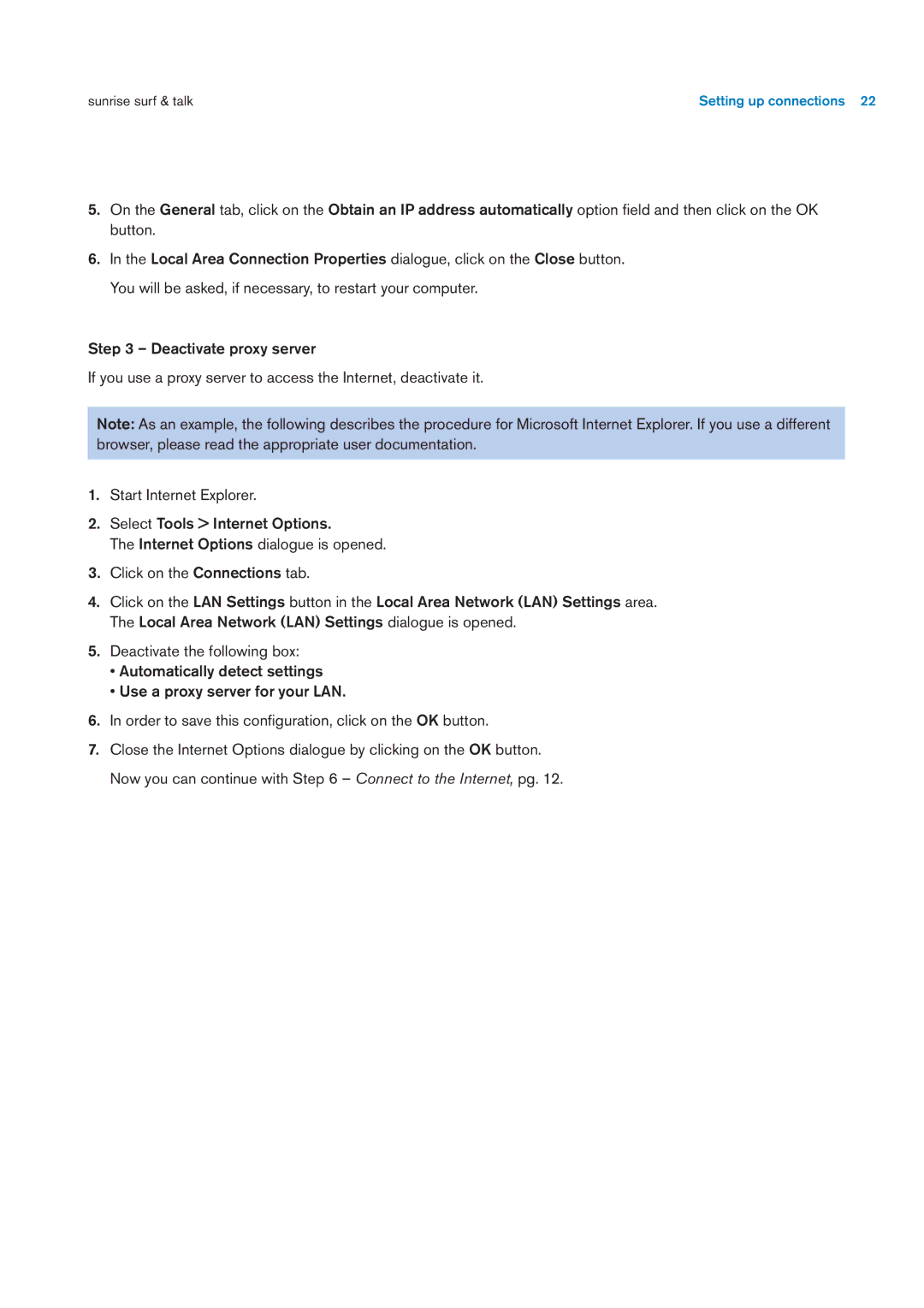 Sunrise Medical User Manual user manual Setting up connections 