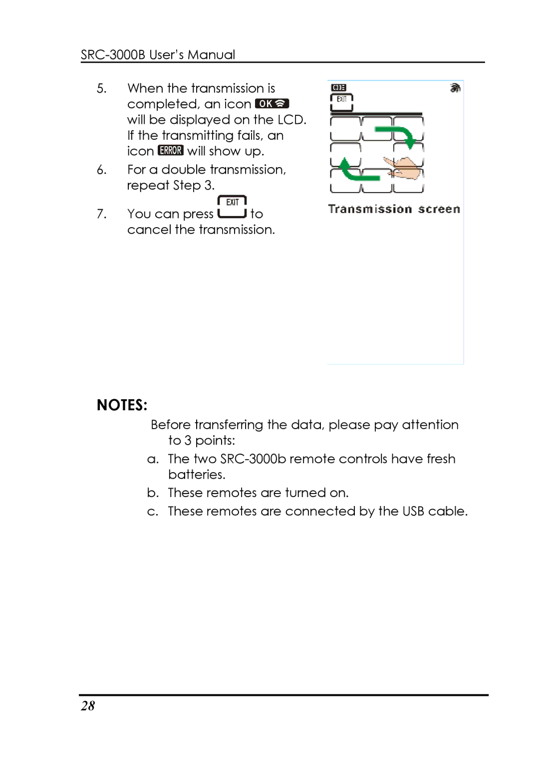 Sunwave Tech SRC-3000b manual 