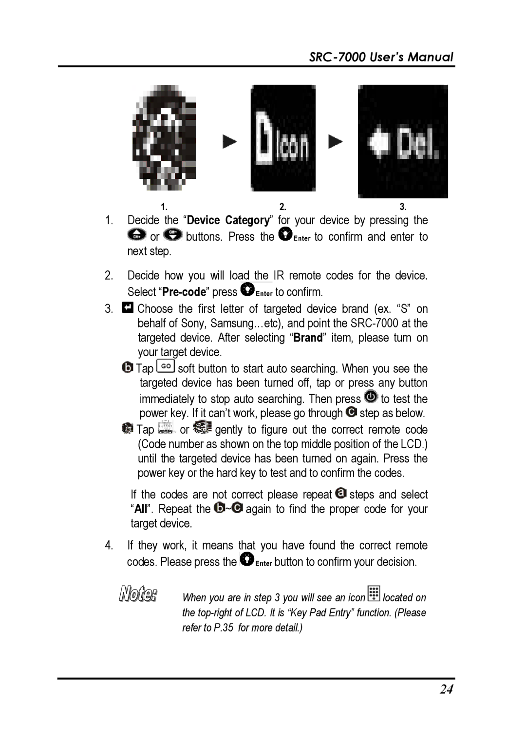 Sunwave Tech manual SRC-7000 User’s Manual 