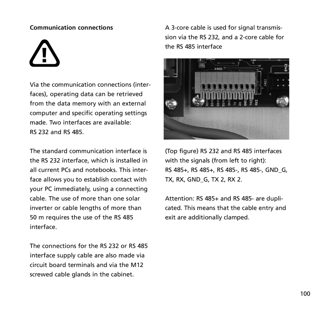 Sunway NT 6000, NT 2600, NT 4000 user manual Communication connections 