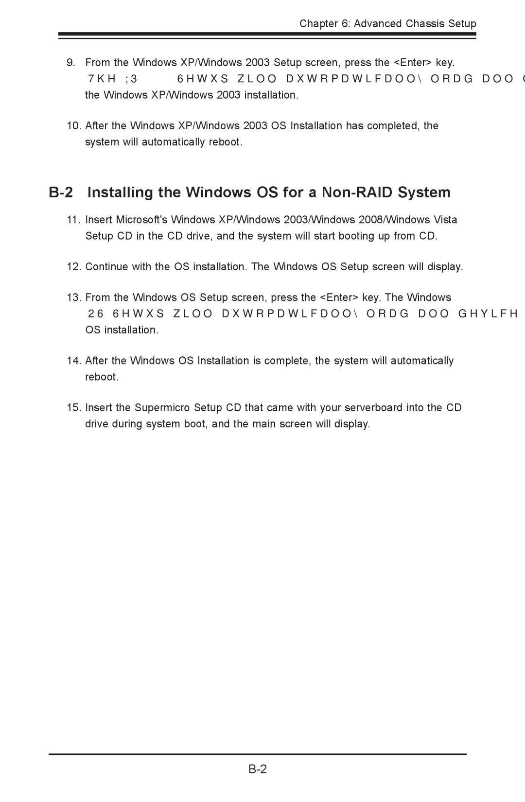 SUPER MICRO Computer 1022G-URF user manual Installing the Windows OS for a Non-RAID System 