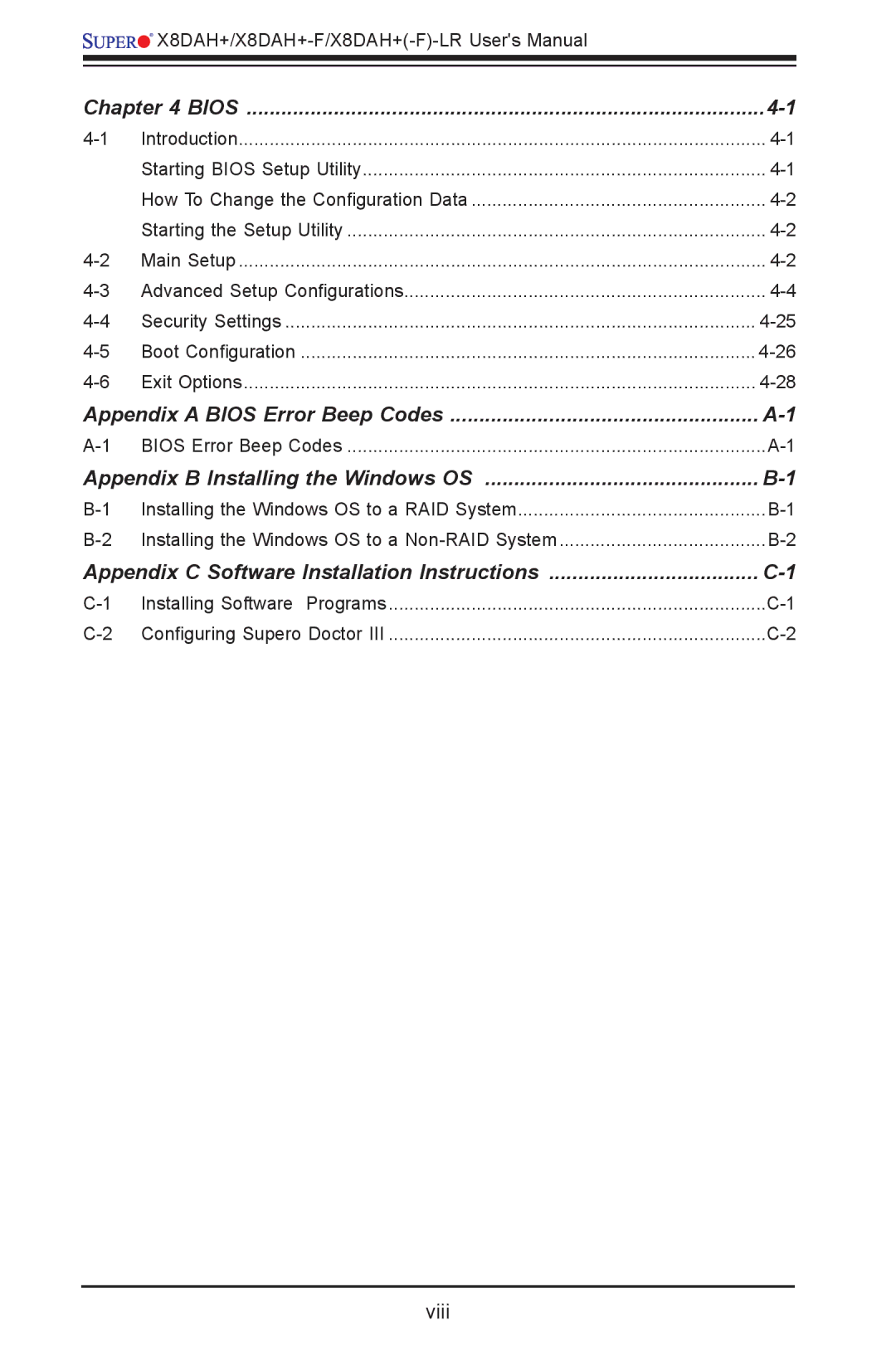 SUPER MICRO Computer 1.2b user manual Bios, Introduction 