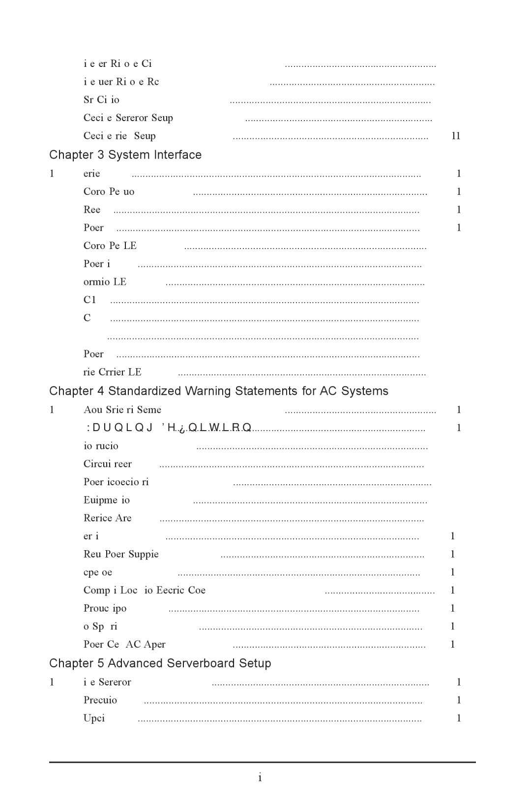 SUPER MICRO Computer 2022G-URF user manual System Interface 