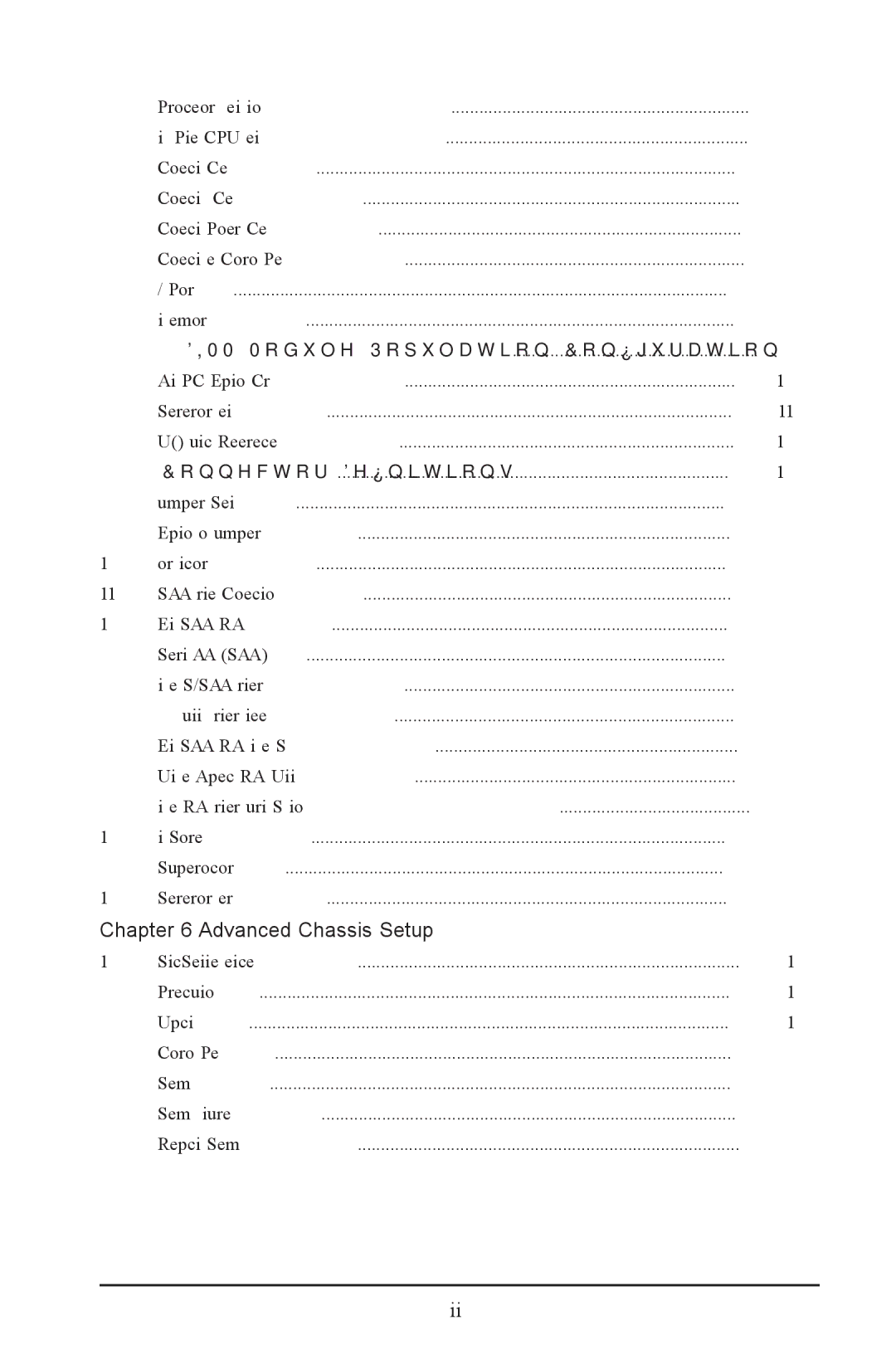 SUPER MICRO Computer 2022G-URF user manual Advanced Chassis Setup 