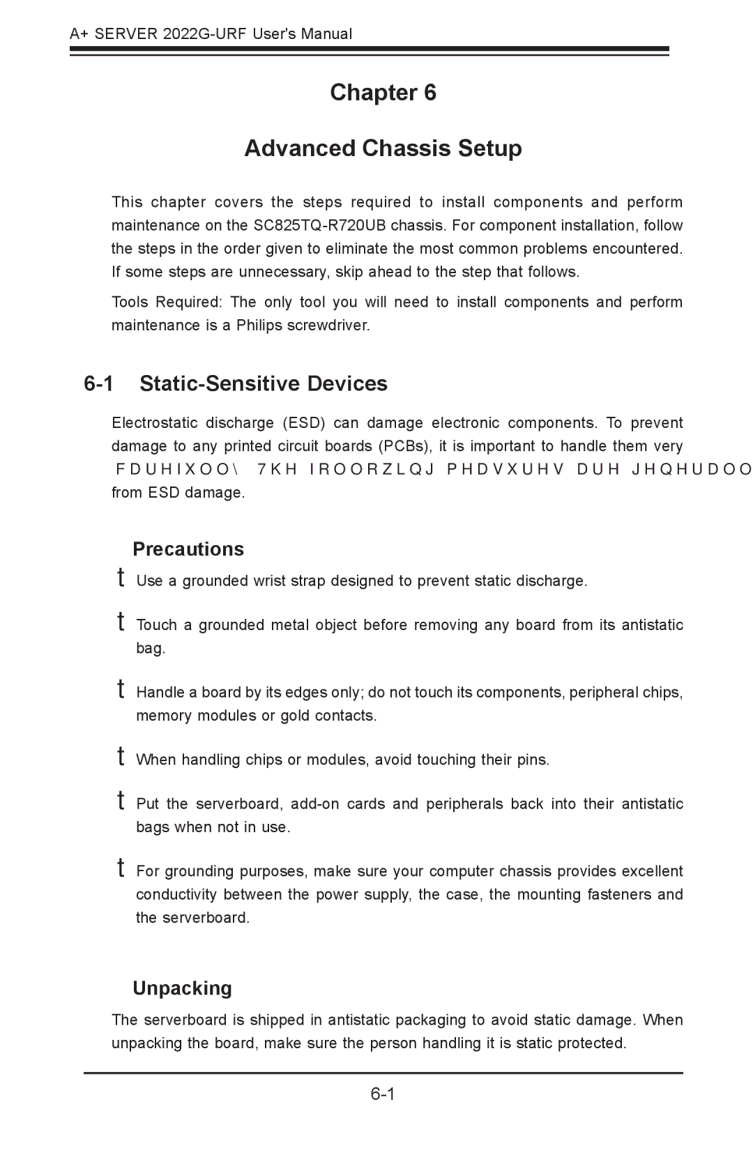 SUPER MICRO Computer 2022G-URF user manual 