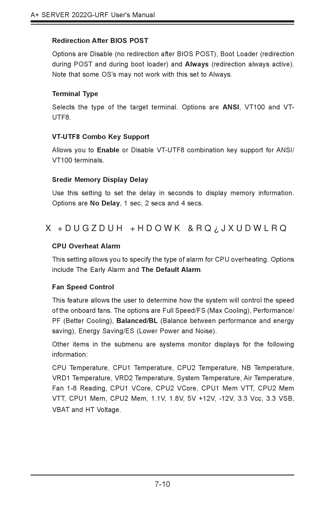 SUPER MICRO Computer 2022G-URF user manual  Hardware Health Configuration 