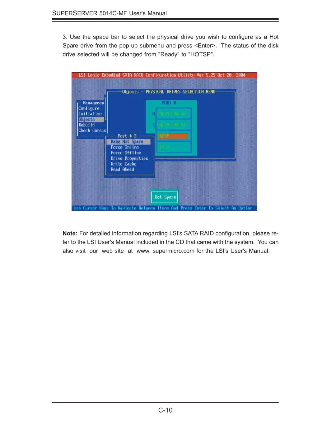 SUPER MICRO Computer 5014C-MF user manual 