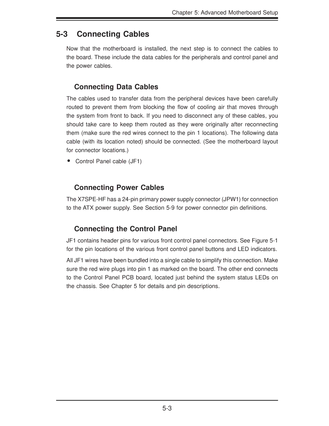 SUPER MICRO Computer 5015A-EHF user manual Connecting Cables, Connecting Data Cables, Connecting Power Cables 