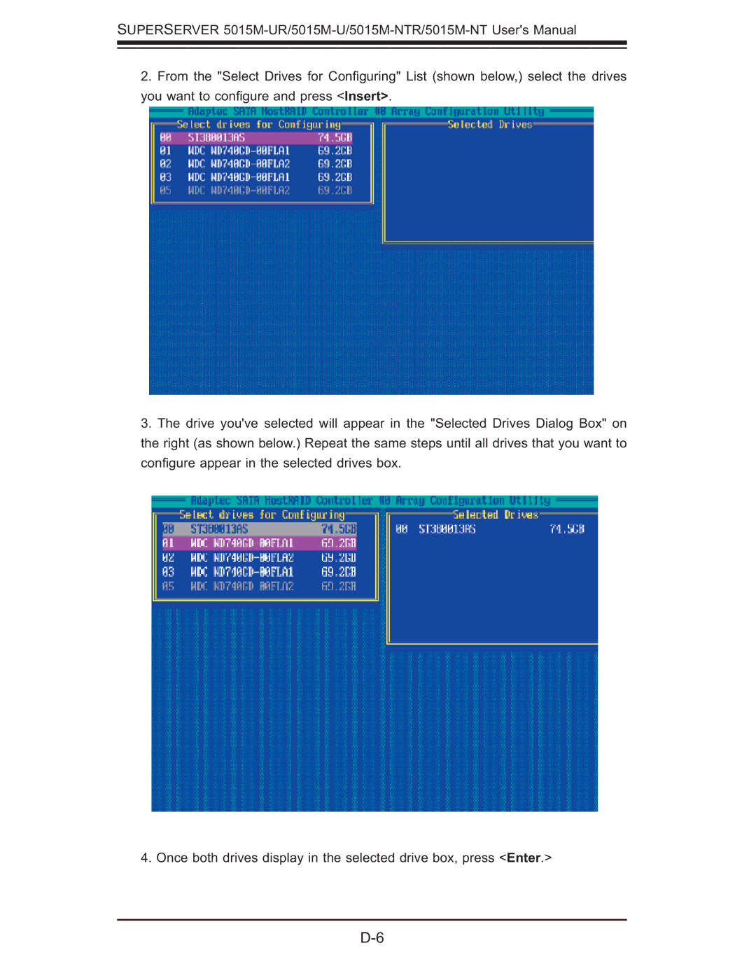 SUPER MICRO Computer 5015M-UR, 5015M-NTR user manual 