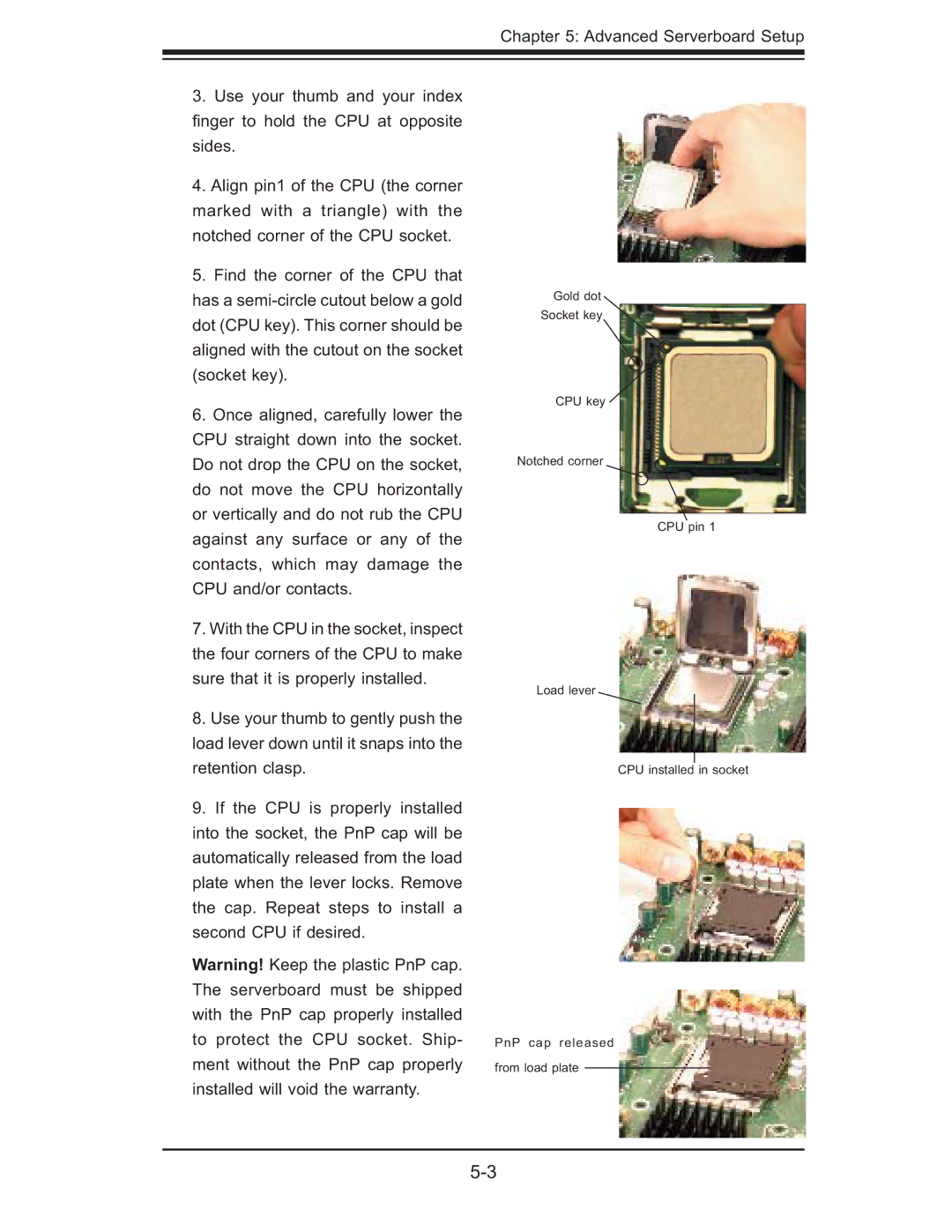 SUPER MICRO Computer 5015M-UR, 5015M-NTR user manual 