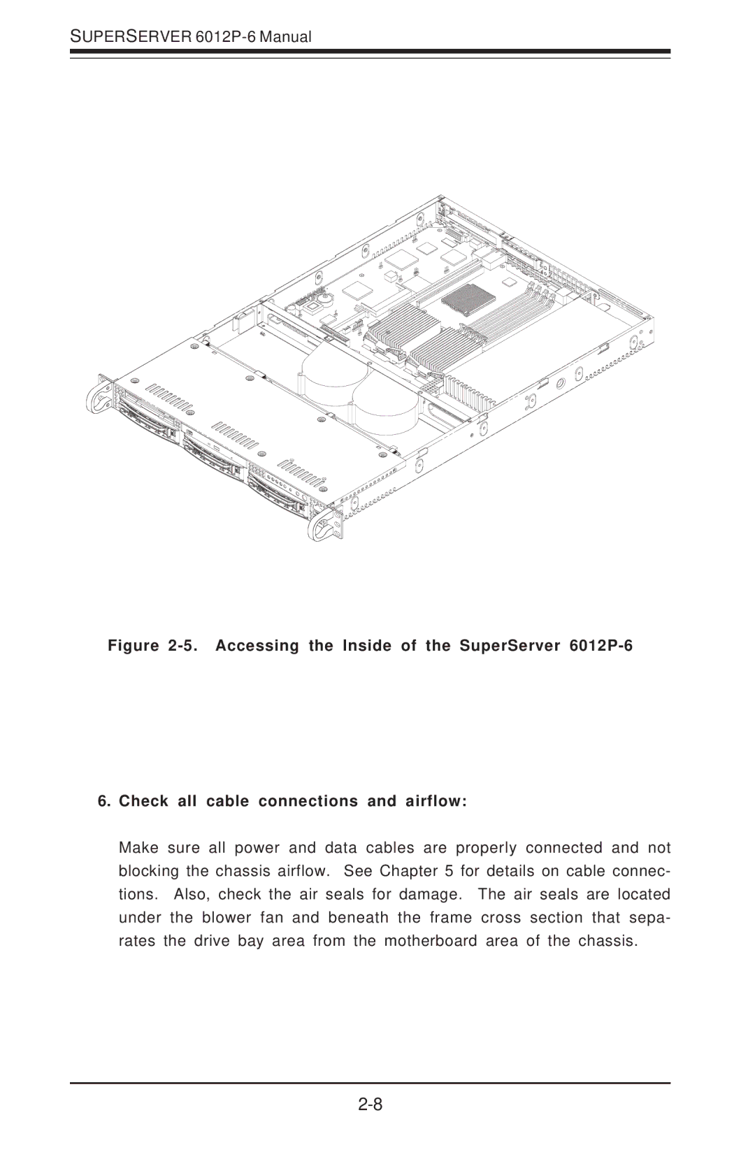 SUPER MICRO Computer user manual Superserver 6012P-6 Manual 