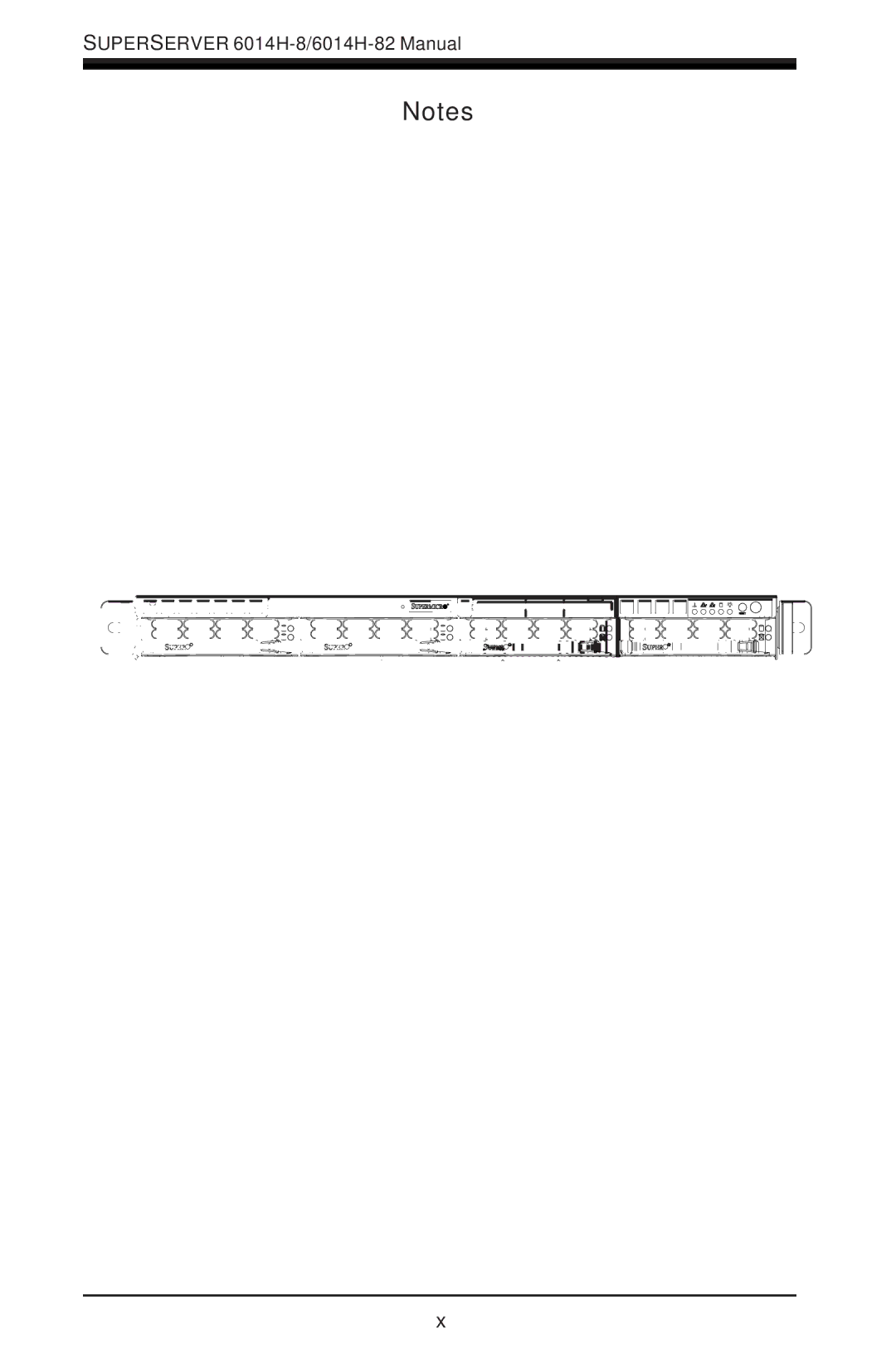 SUPER MICRO Computer user manual Superserver 6014H-8/6014H-82 Manual 