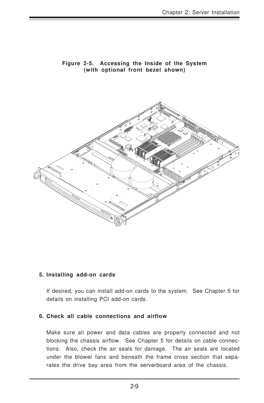 SUPER MICRO Computer 6014H-8 user manual Check all cable connections and airflow 