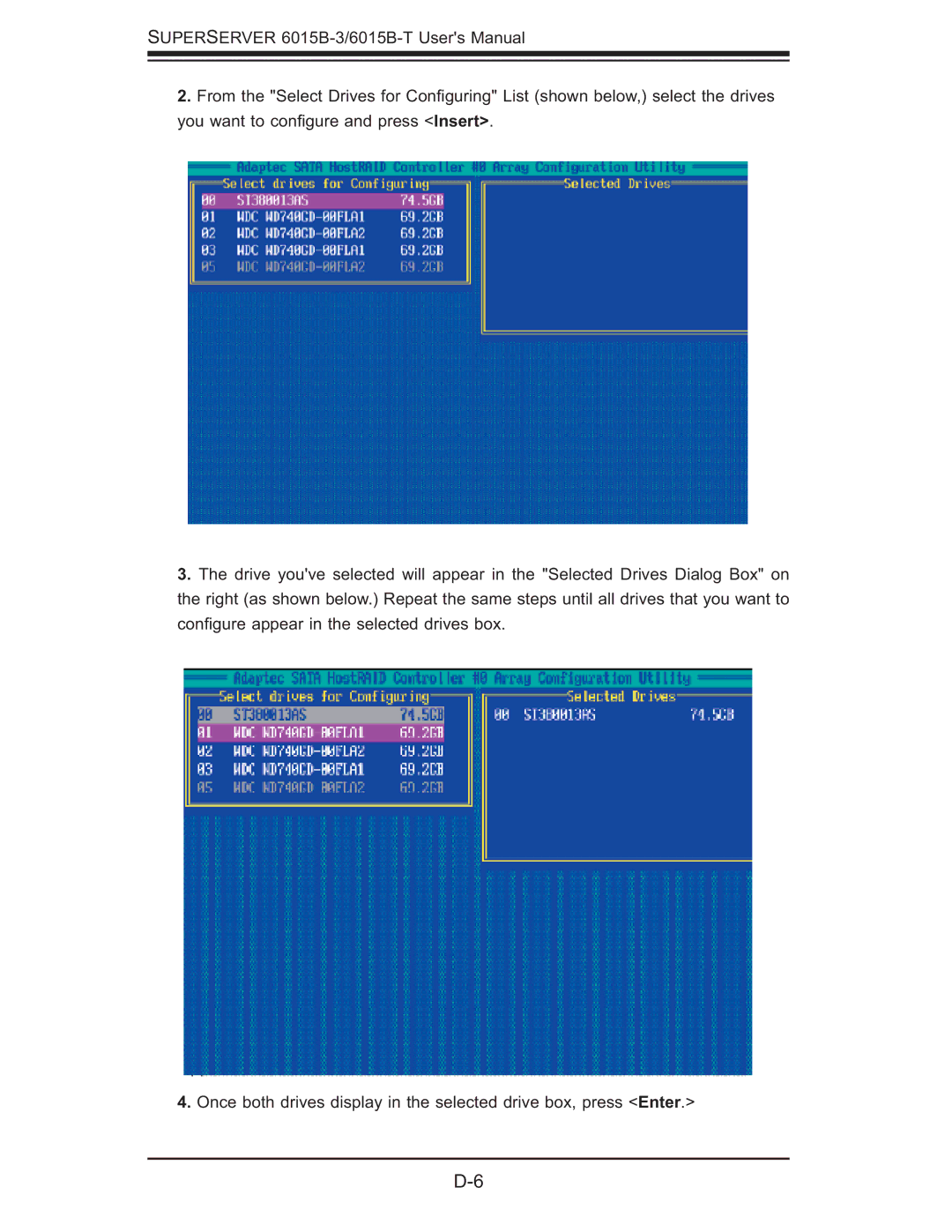 SUPER MICRO Computer 6015B-3, 6015B-T user manual 