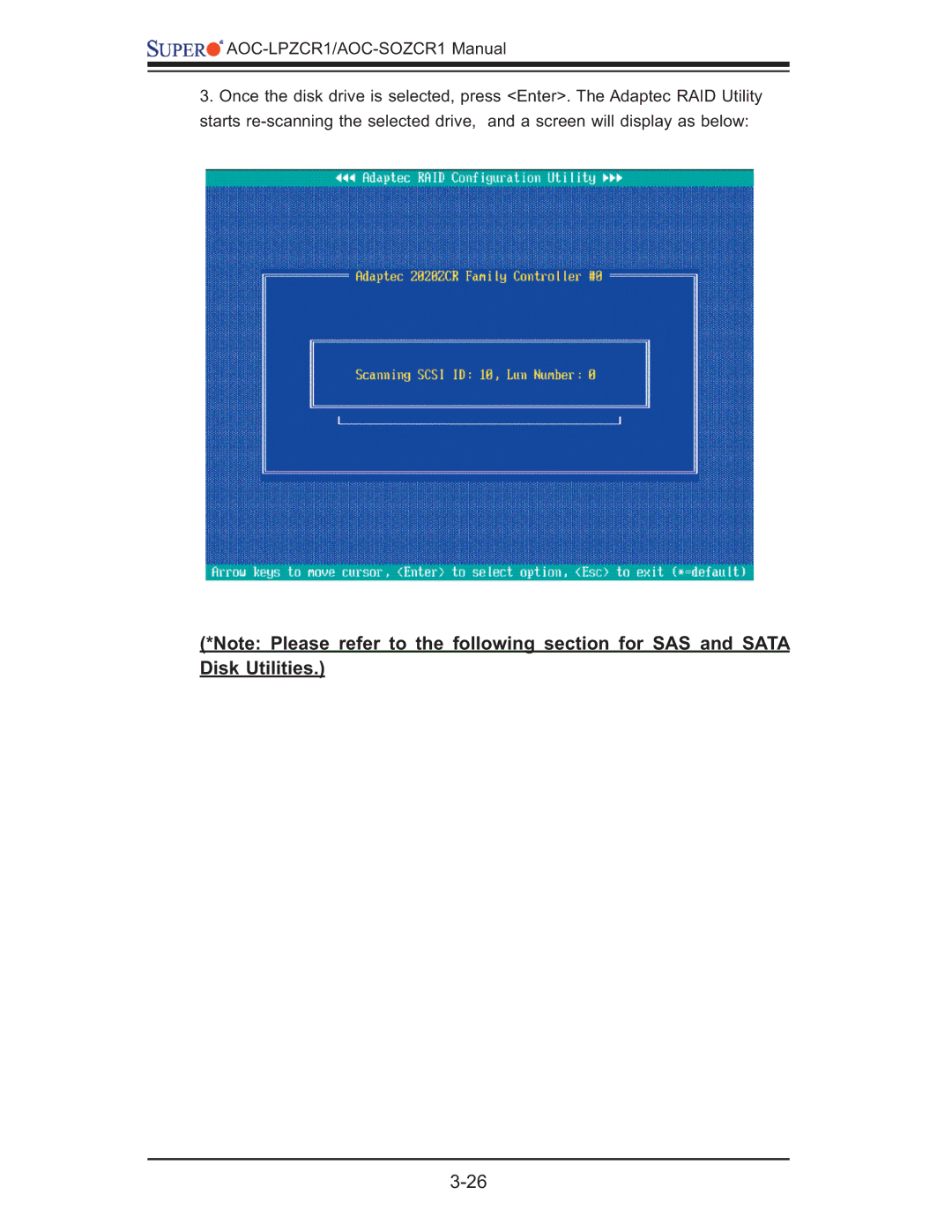 SUPER MICRO Computer AOC-LPZCR1, AOC-SOZCR1 manual 