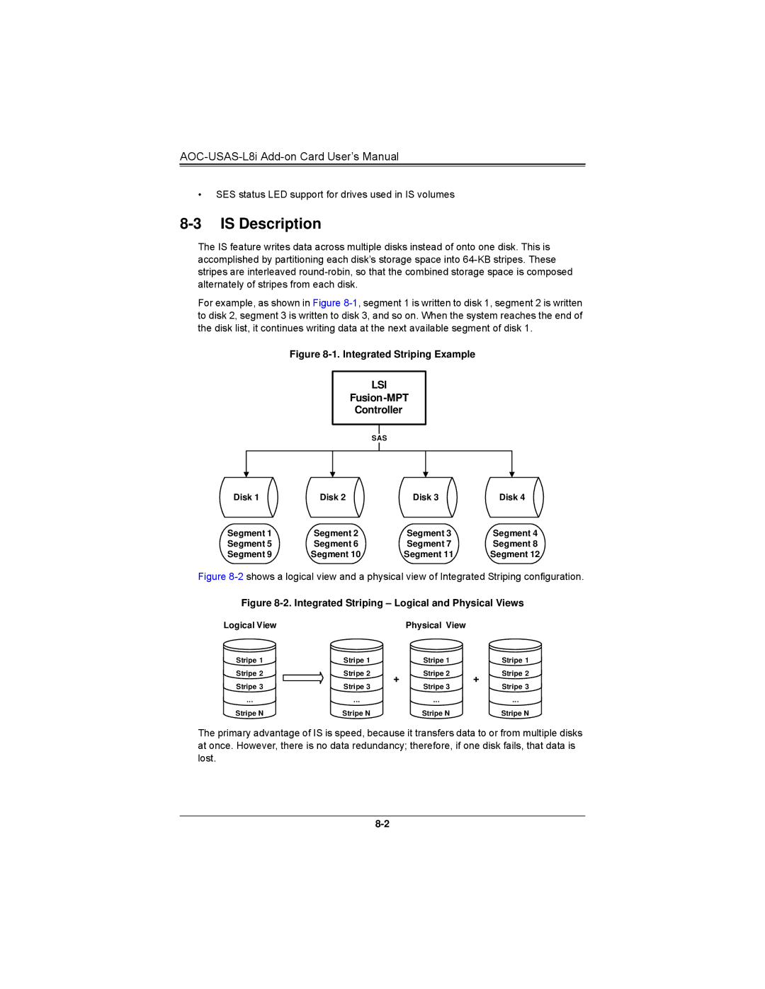 SUPER MICRO Computer AOCS2308LL8E user manual Is Description, Lsi 