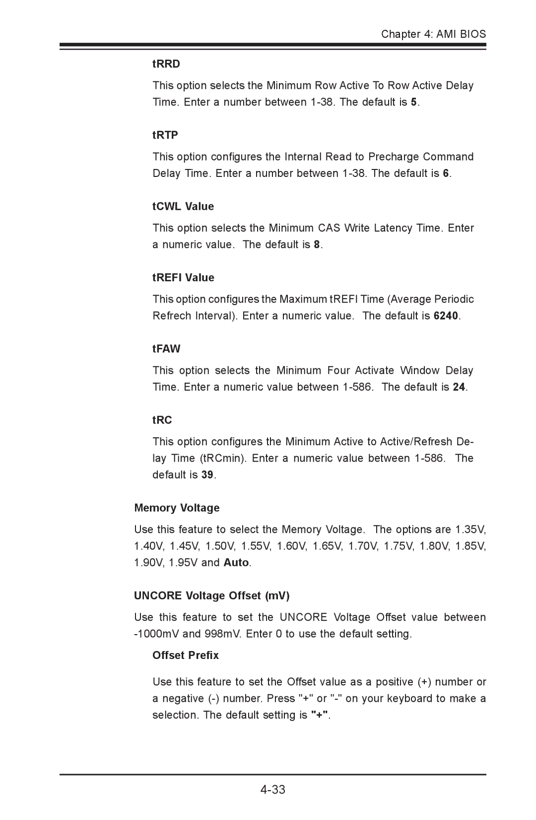 SUPER MICRO Computer C7Z87-OCE user manual Trrd 