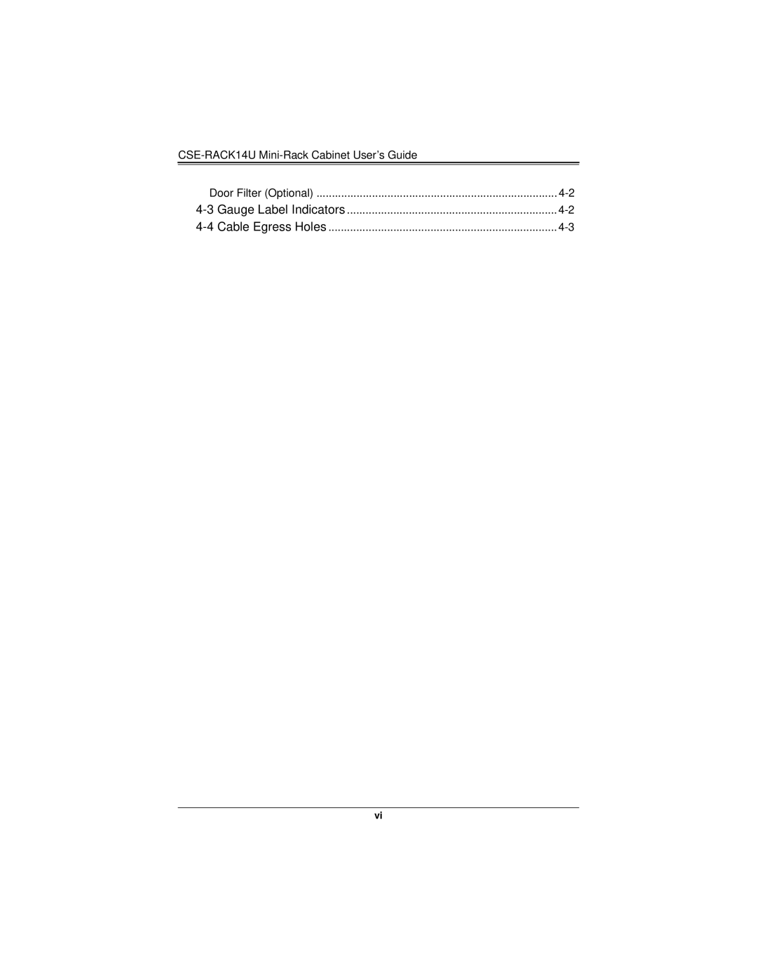 SUPER MICRO Computer CSE-RACK14U manual 