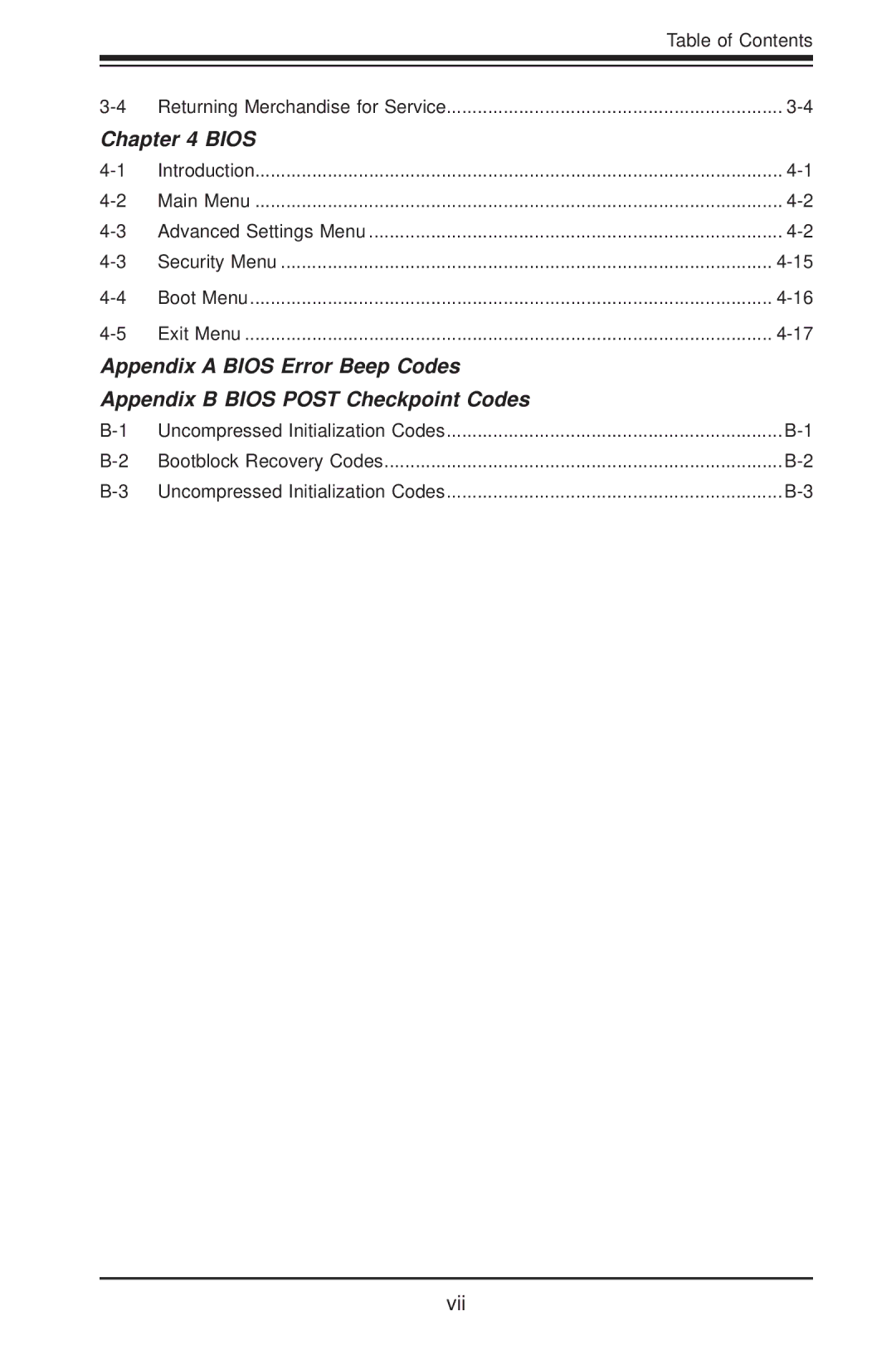 SUPER MICRO Computer H8DCT-HLN4F user manual Bios 