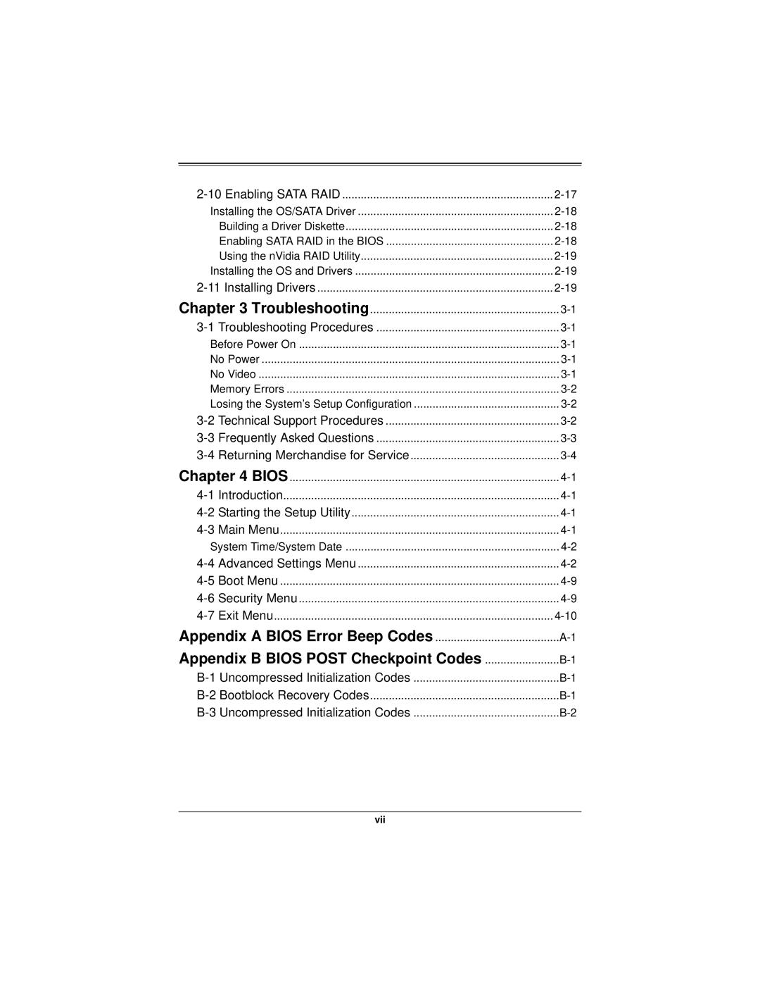 SUPER MICRO Computer H8DMT user manual Appendix B Bios Post Checkpoint Codes 