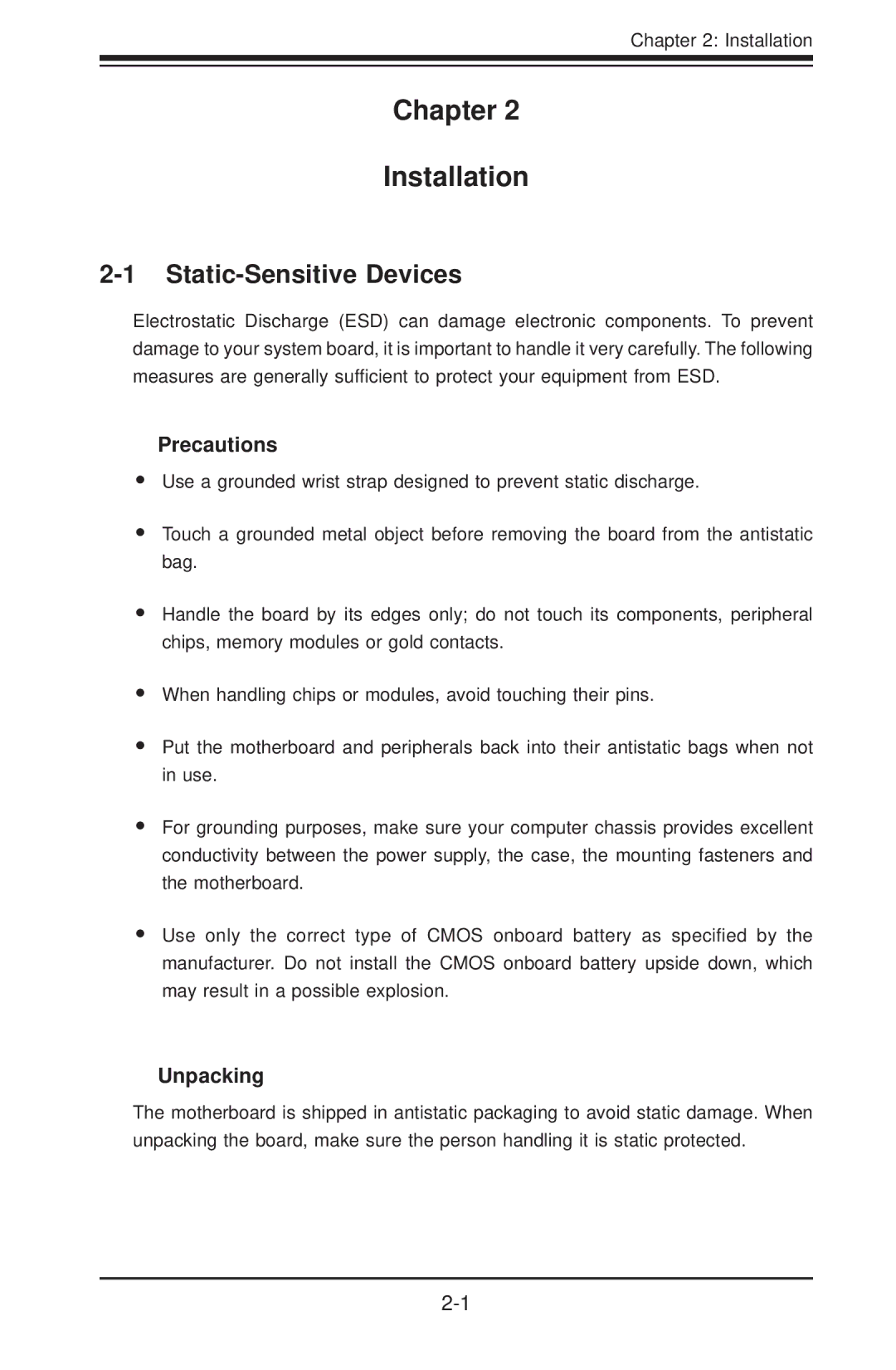 SUPER MICRO Computer H8QG6+-F, H8QGI+-F user manual 