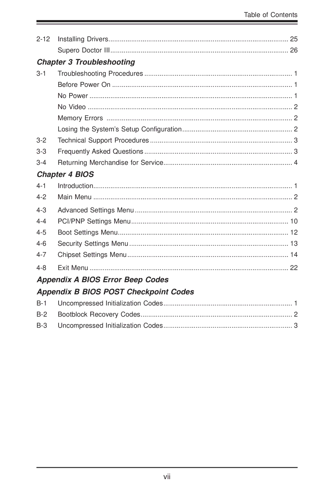 SUPER MICRO Computer H8QG6+-F, H8QGI+-F user manual Troubleshooting 