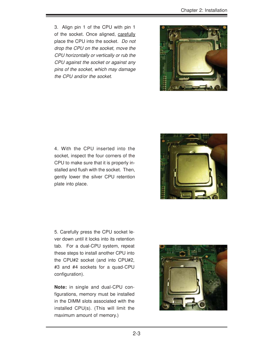 SUPER MICRO Computer H8QM3-2 user manual 