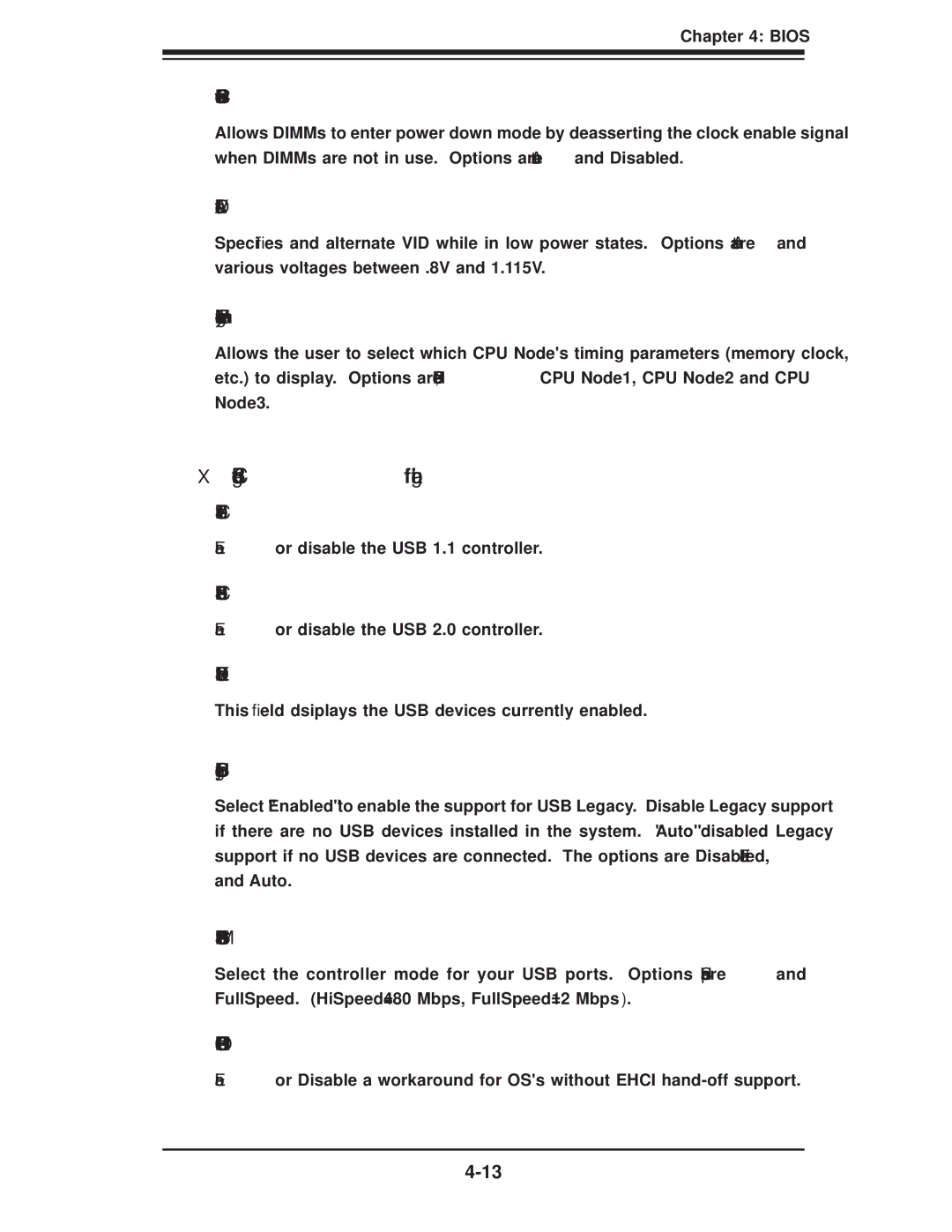 SUPER MICRO Computer H8QM8-2, H8QME-2 user manual SouthBridge Conﬁguration 