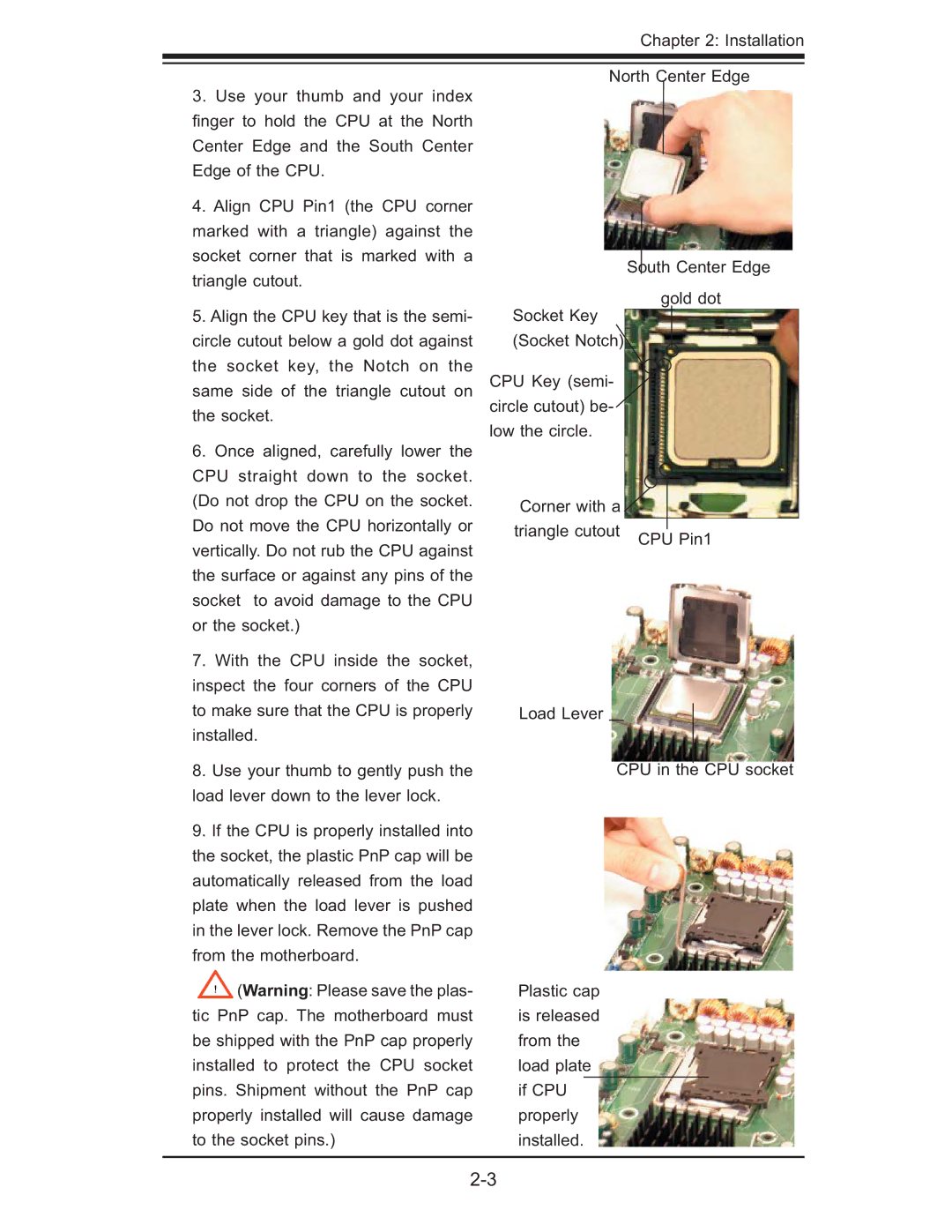 SUPER MICRO Computer MBDX7DA3O user manual 