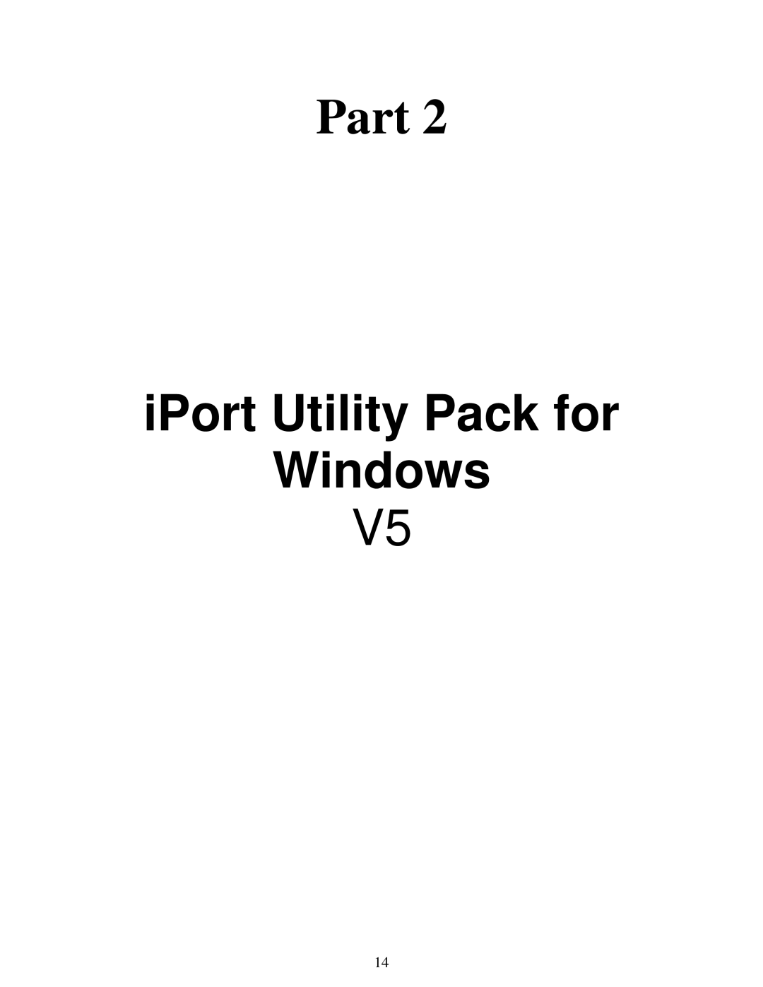 SUPER MICRO Computer MIIC-203 manual IPort Utility Pack for Windows 