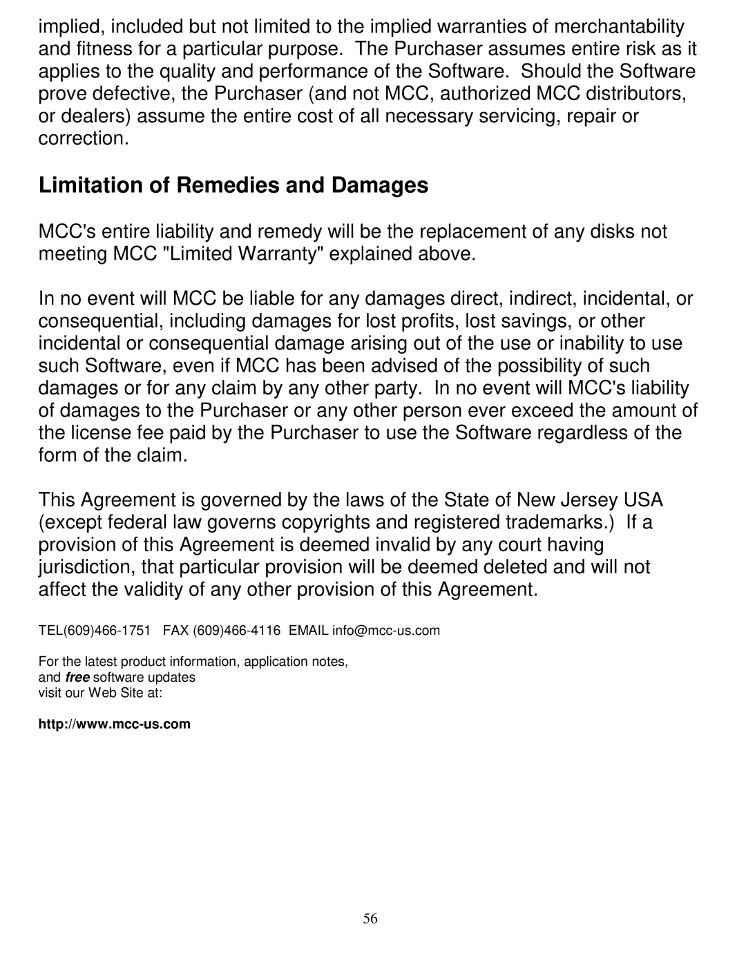 SUPER MICRO Computer MIIC-203 manual Limitation of Remedies and Damages 