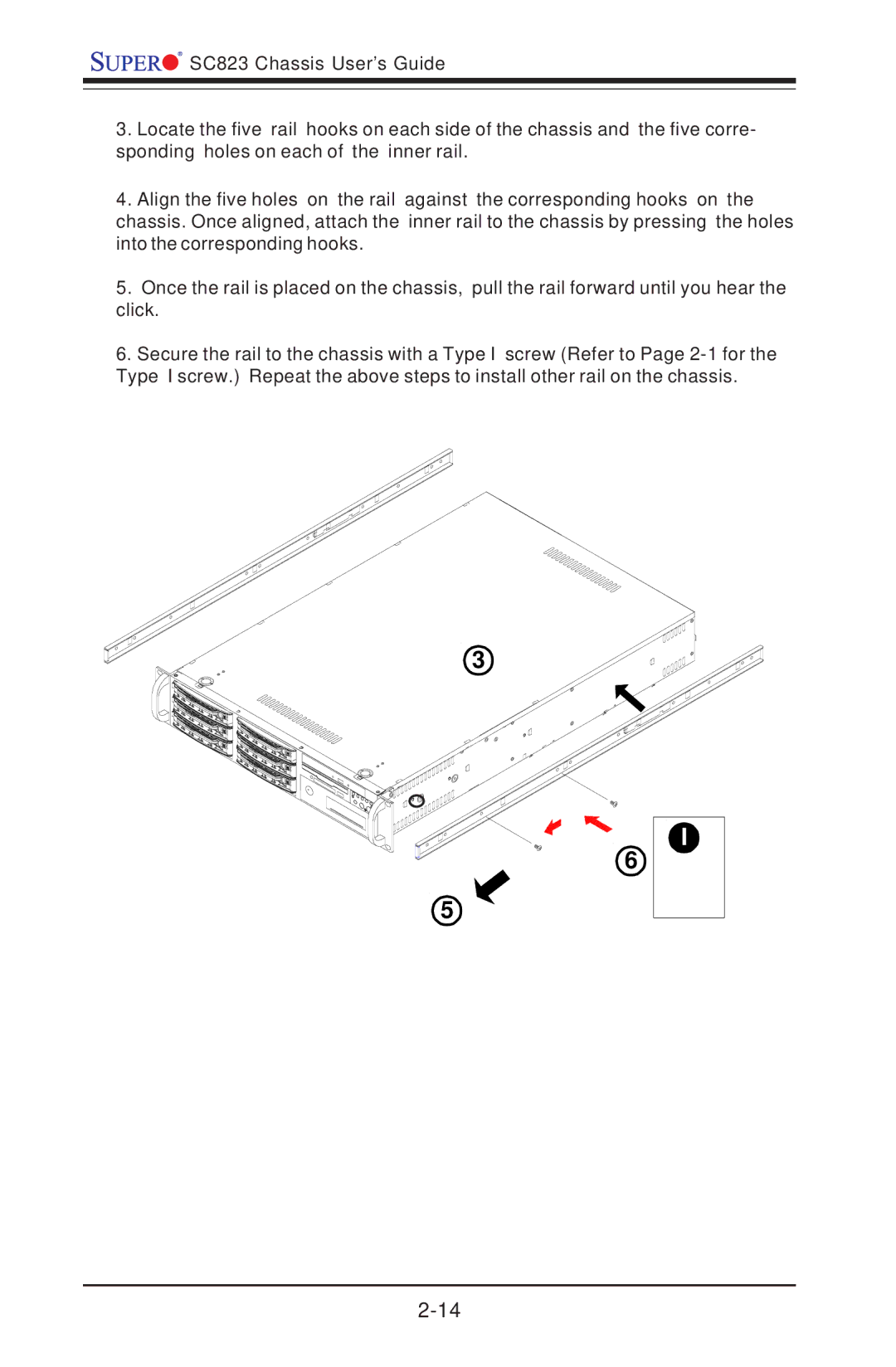 SUPER MICRO Computer SC823T manual 