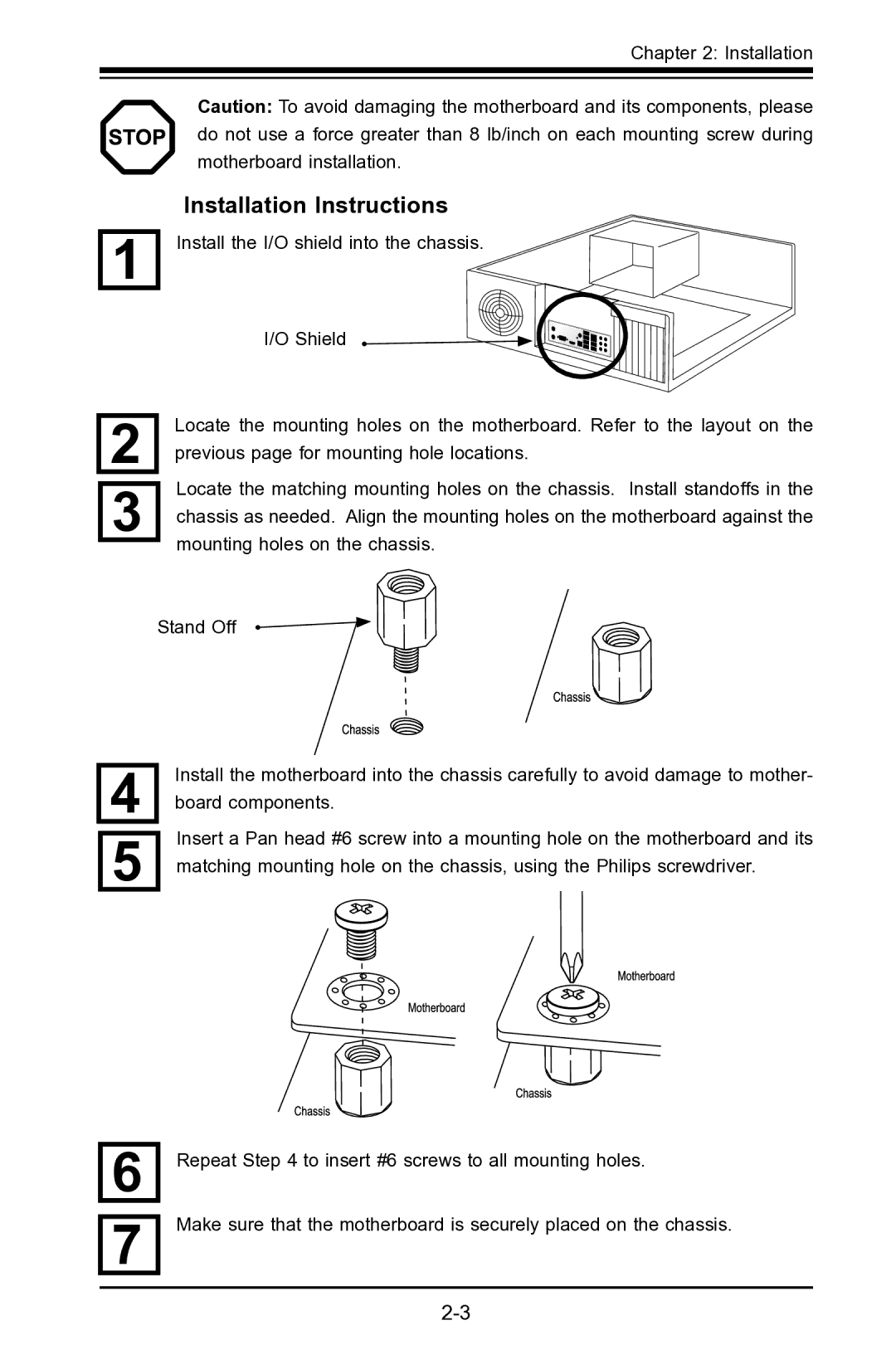 SUPER MICRO Computer X7SLA-L, X7SLA-H user manual Installation Instructions 