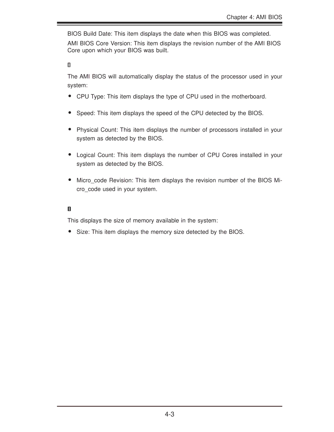 SUPER MICRO Computer X8DA3 user manual Processor, System Memory 