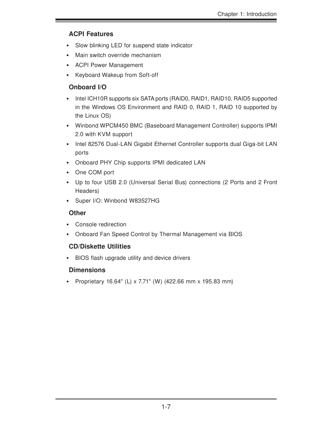 SUPER MICRO Computer X8DTG-DF user manual Other 