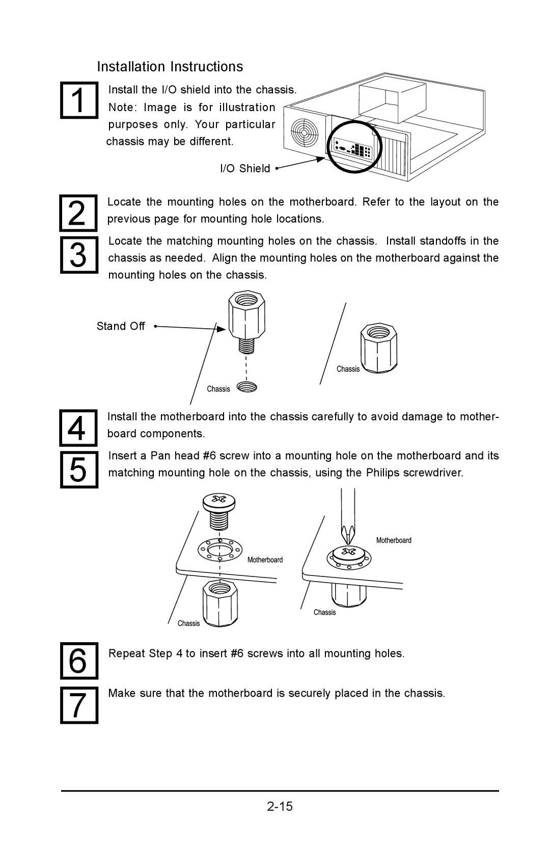 SUPER MICRO Computer X8SIL-V, X8SIL-F user manual Installation Instructions 