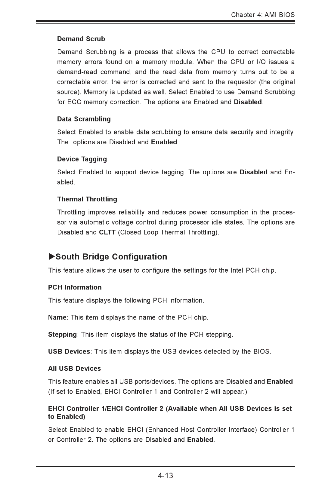 SUPER MICRO Computer X9DRD-iF, X9DRD-LF user manual South Bridge Configuration 