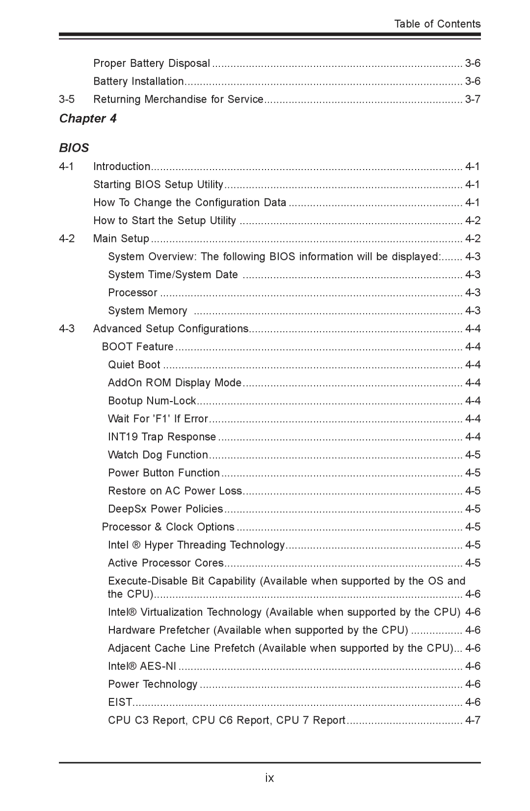 SUPER MICRO Computer X9SVL-IIF, X9SCM-IIF user manual Bios 