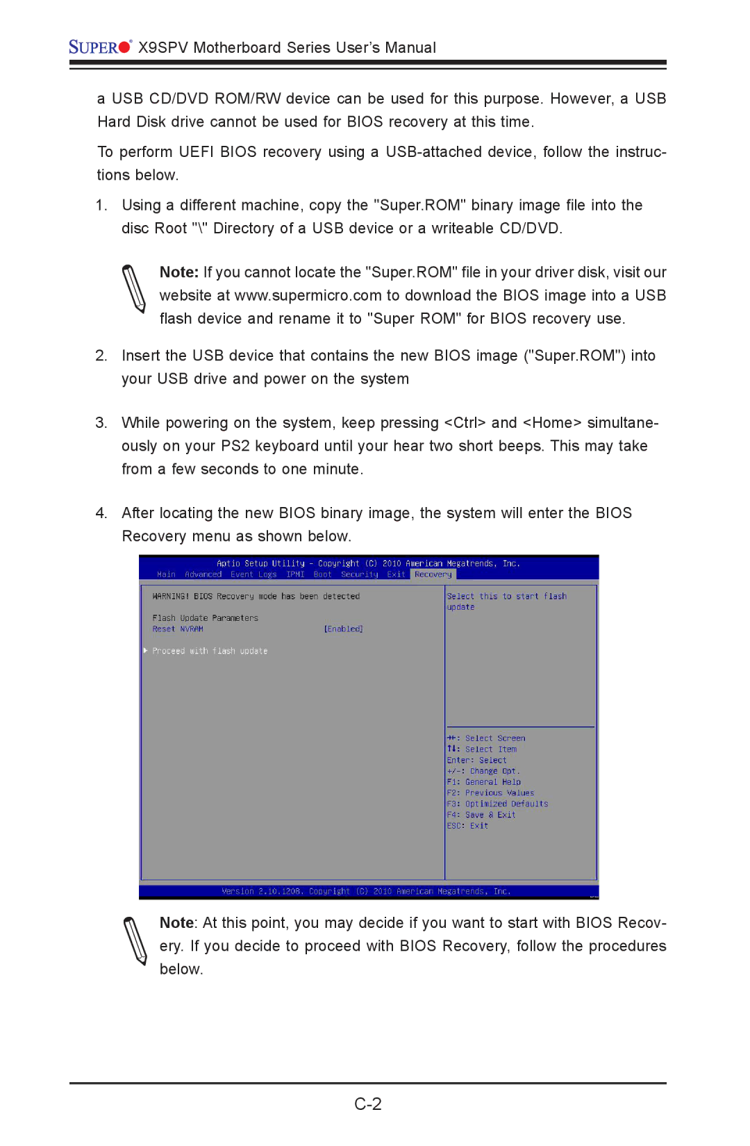 SUPER MICRO Computer X9SPV-F, X9SPV-LN4F user manual 