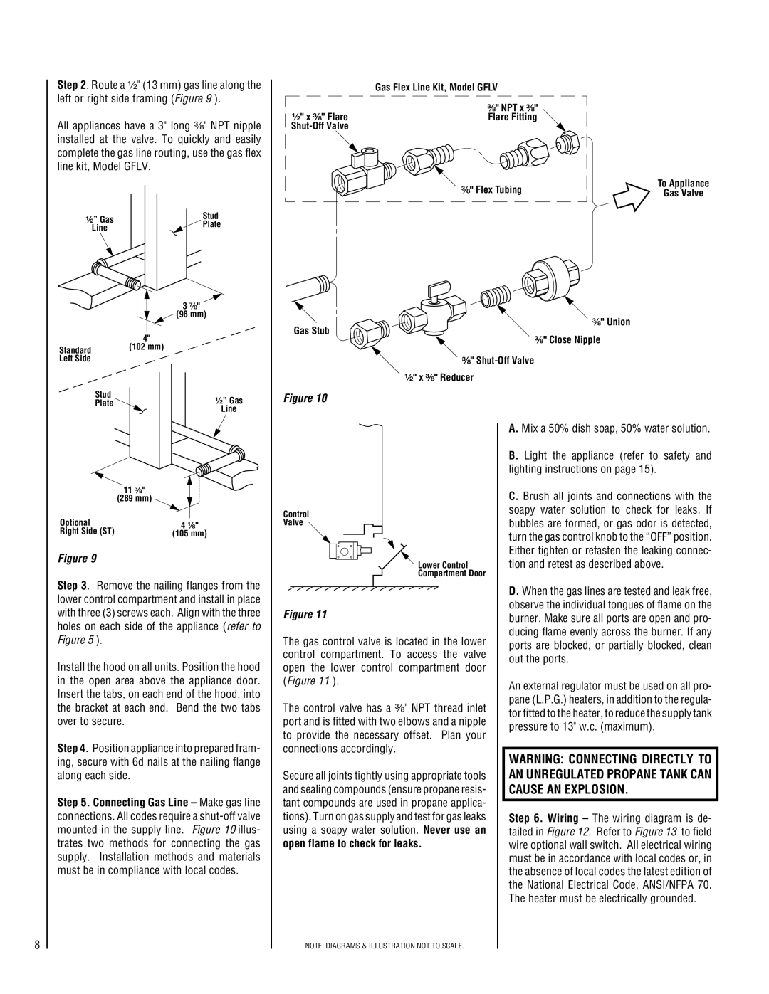 Superior CFPF-CMP, CFST-CMP, CFPF-CMN, CFST-CMN installation instructions Standard 