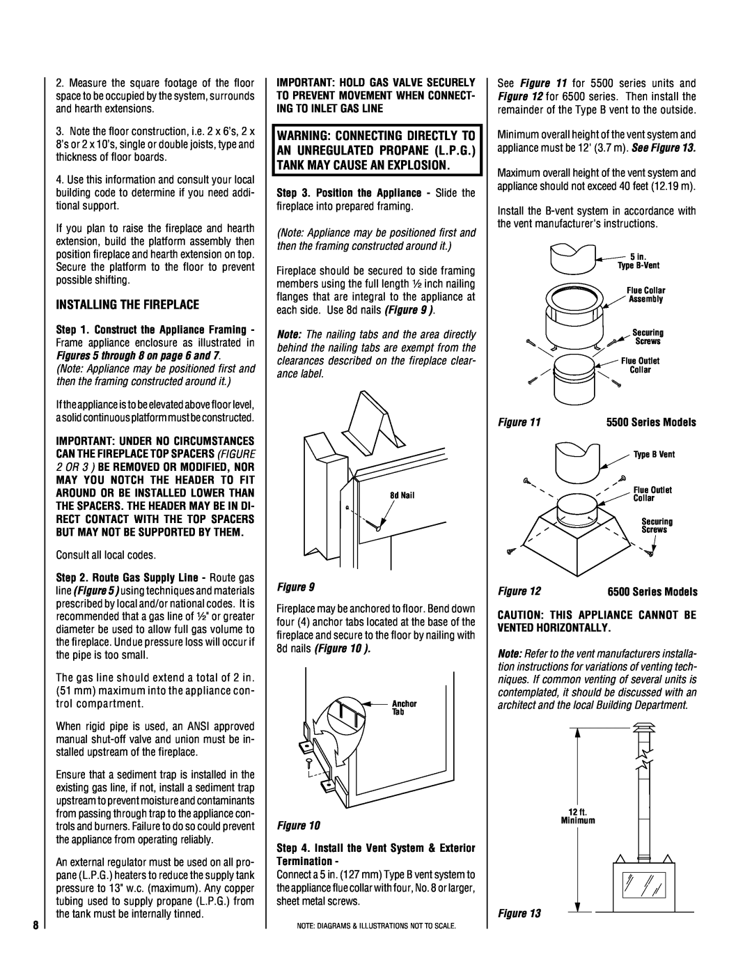 Superior GHC/GRD-5500 installation instructions 