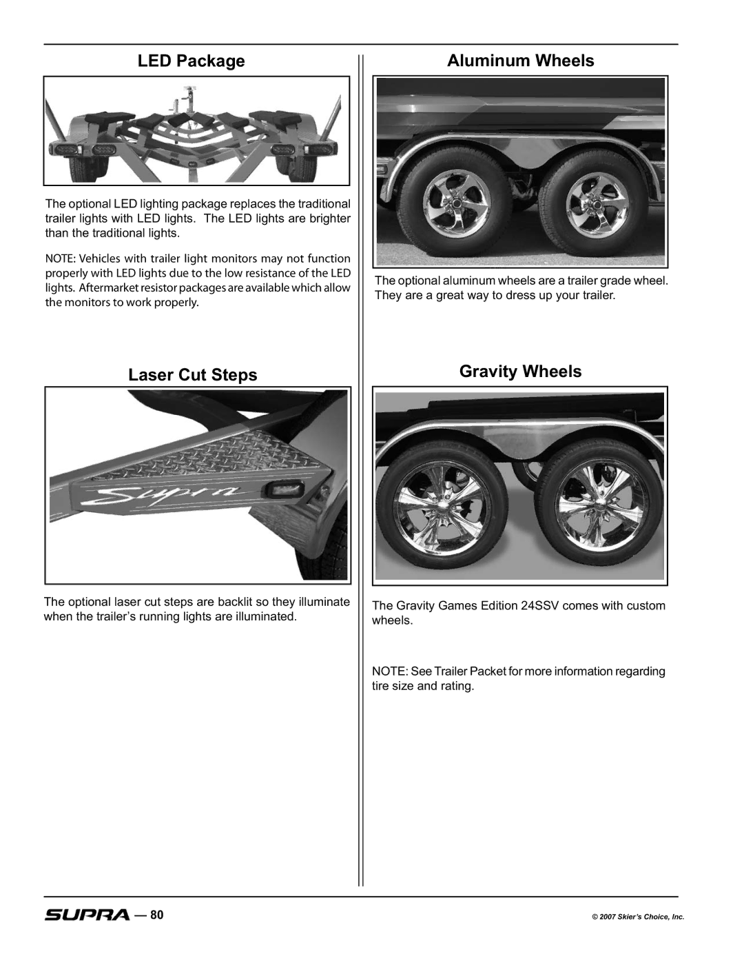 Supra SUNSPORT 20V, LAUNCH 20SSV, COMP 20 manual LED Package, Laser Cut Steps, Aluminum Wheels, Gravity Wheels 