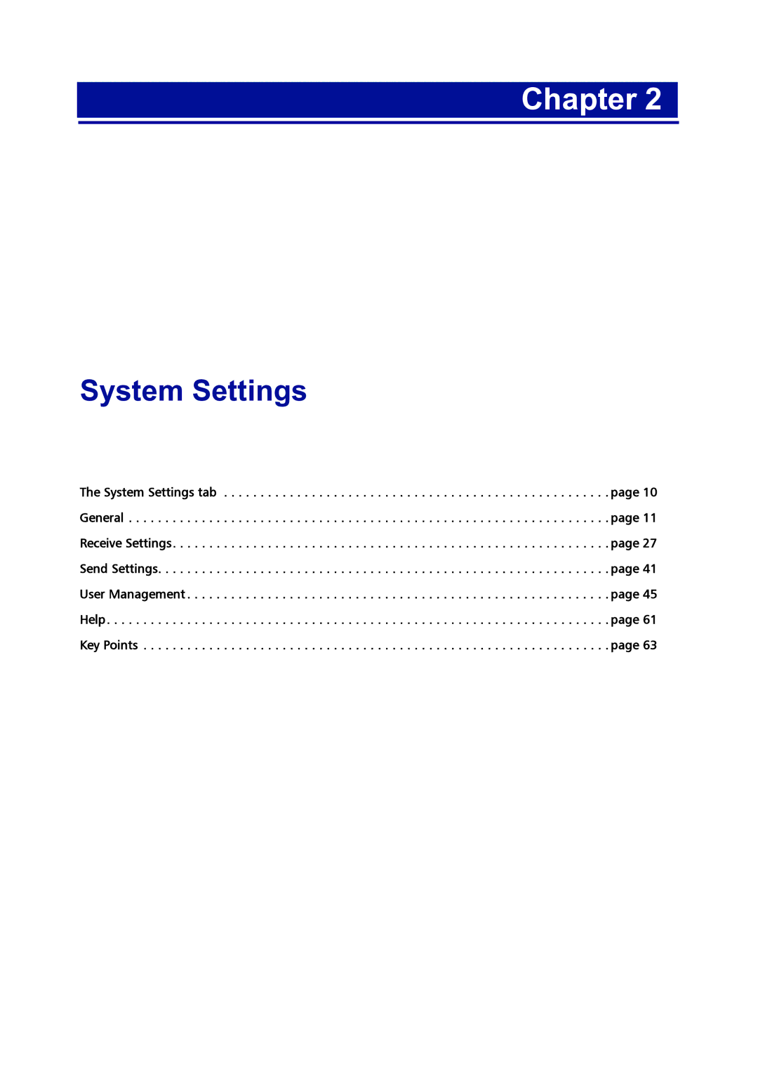 Surf Control 5.2.4 manual System Settings 